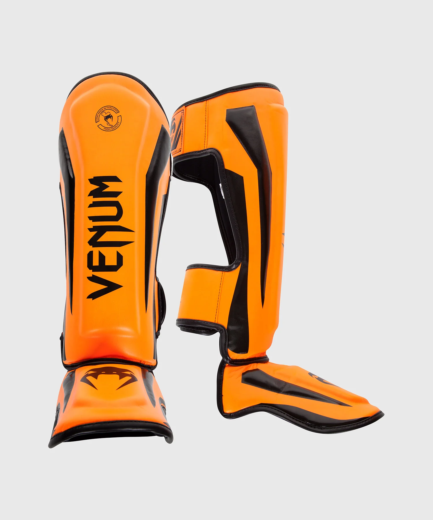 Protège-tibias Venum Elite – Orange