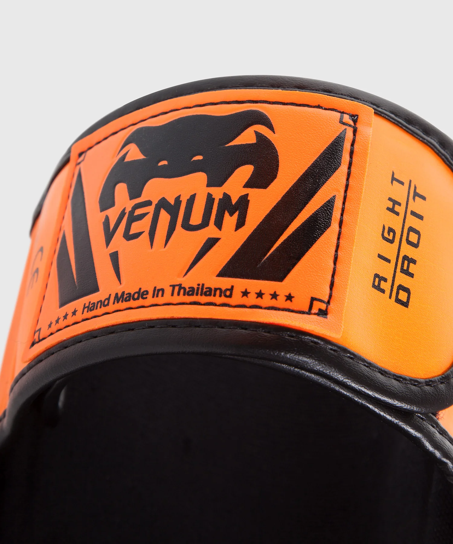 Protège-tibias Venum Elite – Orange - Image 3