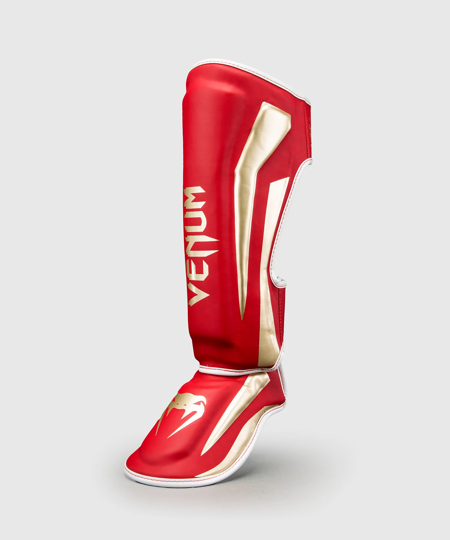 Protège-tibias Venum Elite - Rouge - Image 2