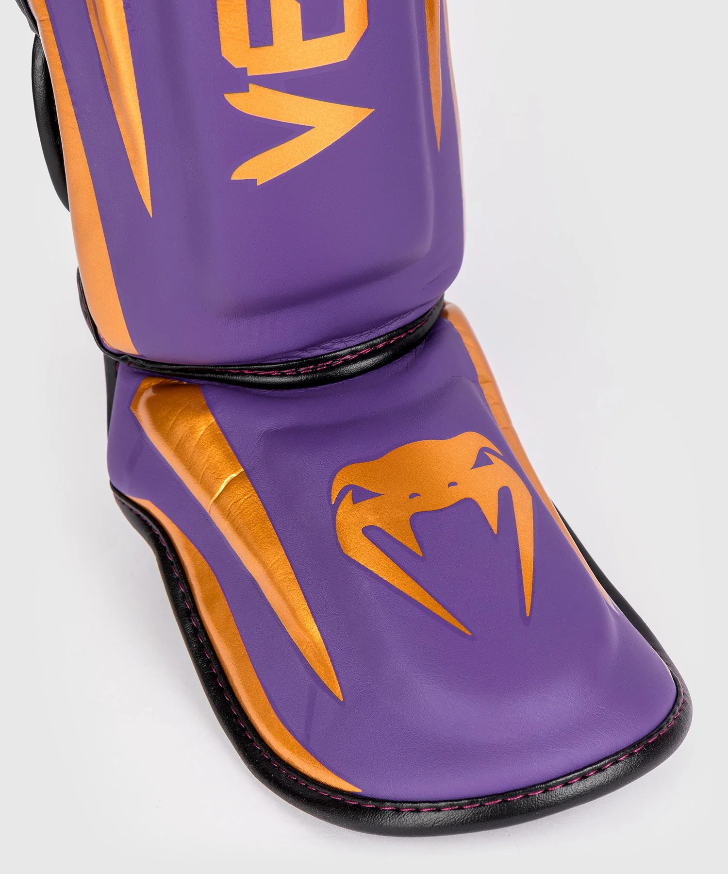 Protège-tibias Venum Elite - Edition Spéciale - Violet Foncé - Image 3