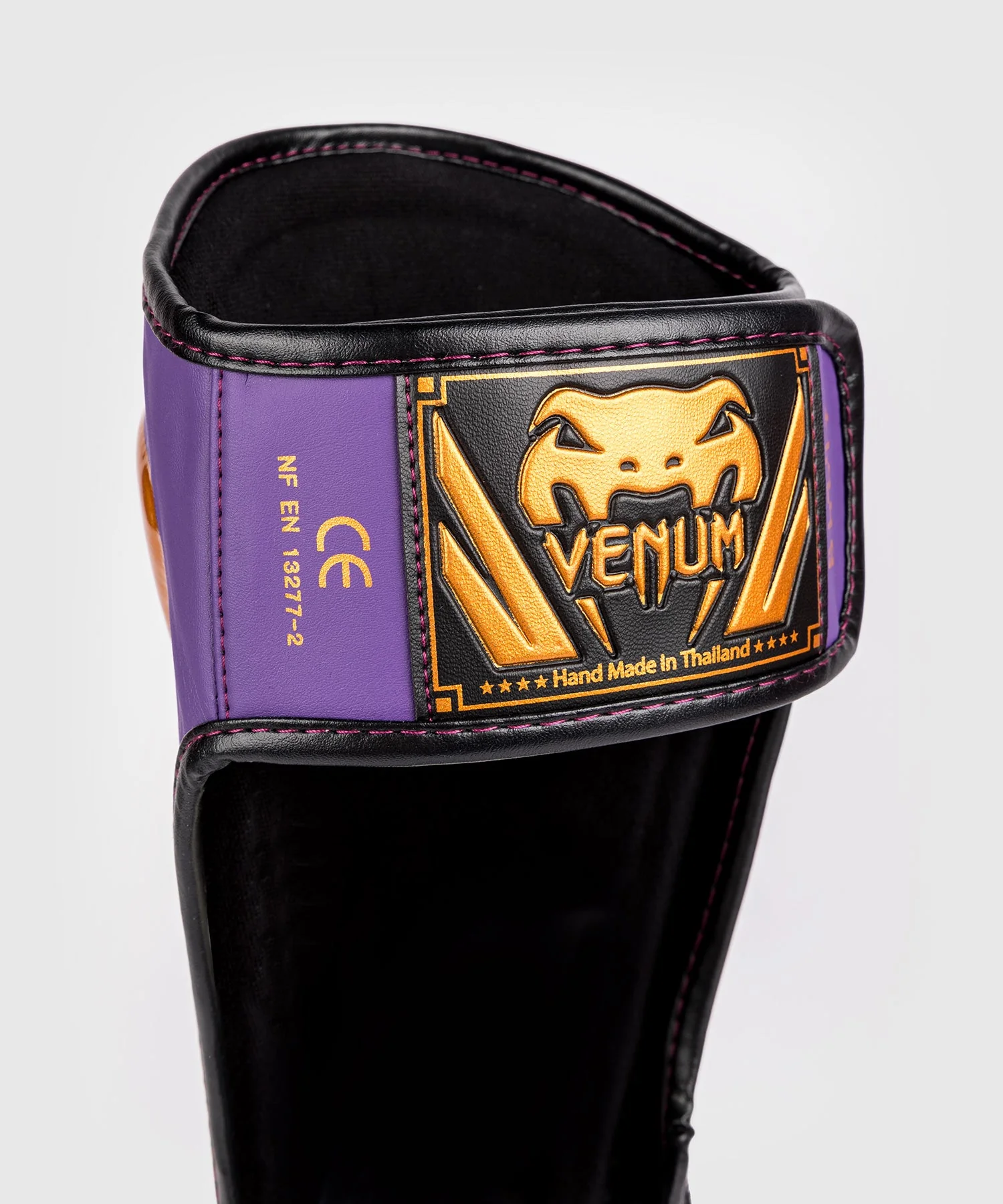 Protège-tibias Venum Elite - Edition Spéciale - Violet Foncé - Image 5