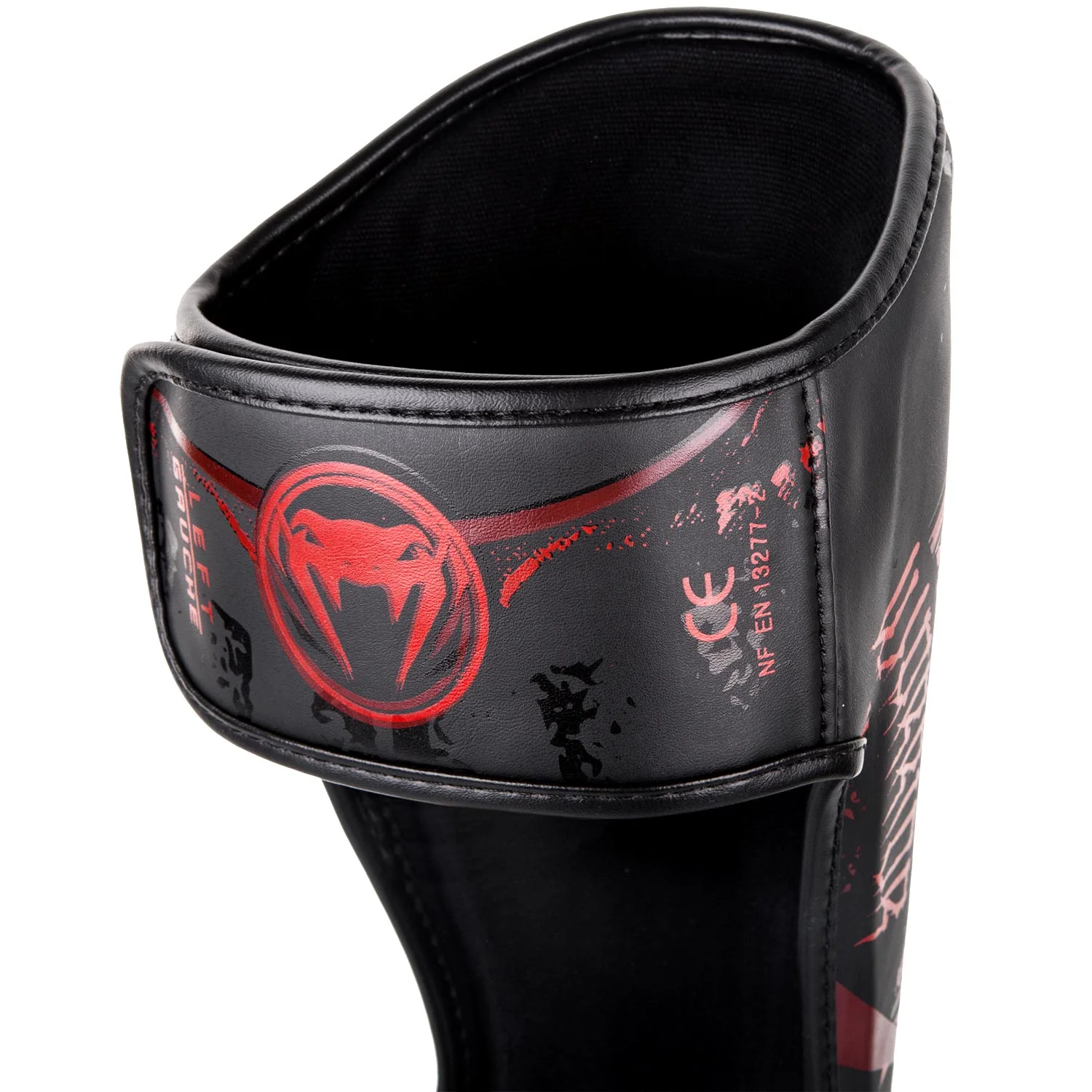 Protège-tibias Venum Gladiator 3.0 - Noir/Rouge - Image 6