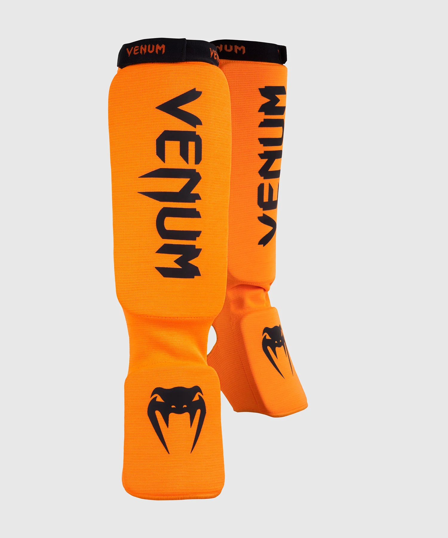 Protège-tibias Venum Kontact - Orange Fluo - Image 3