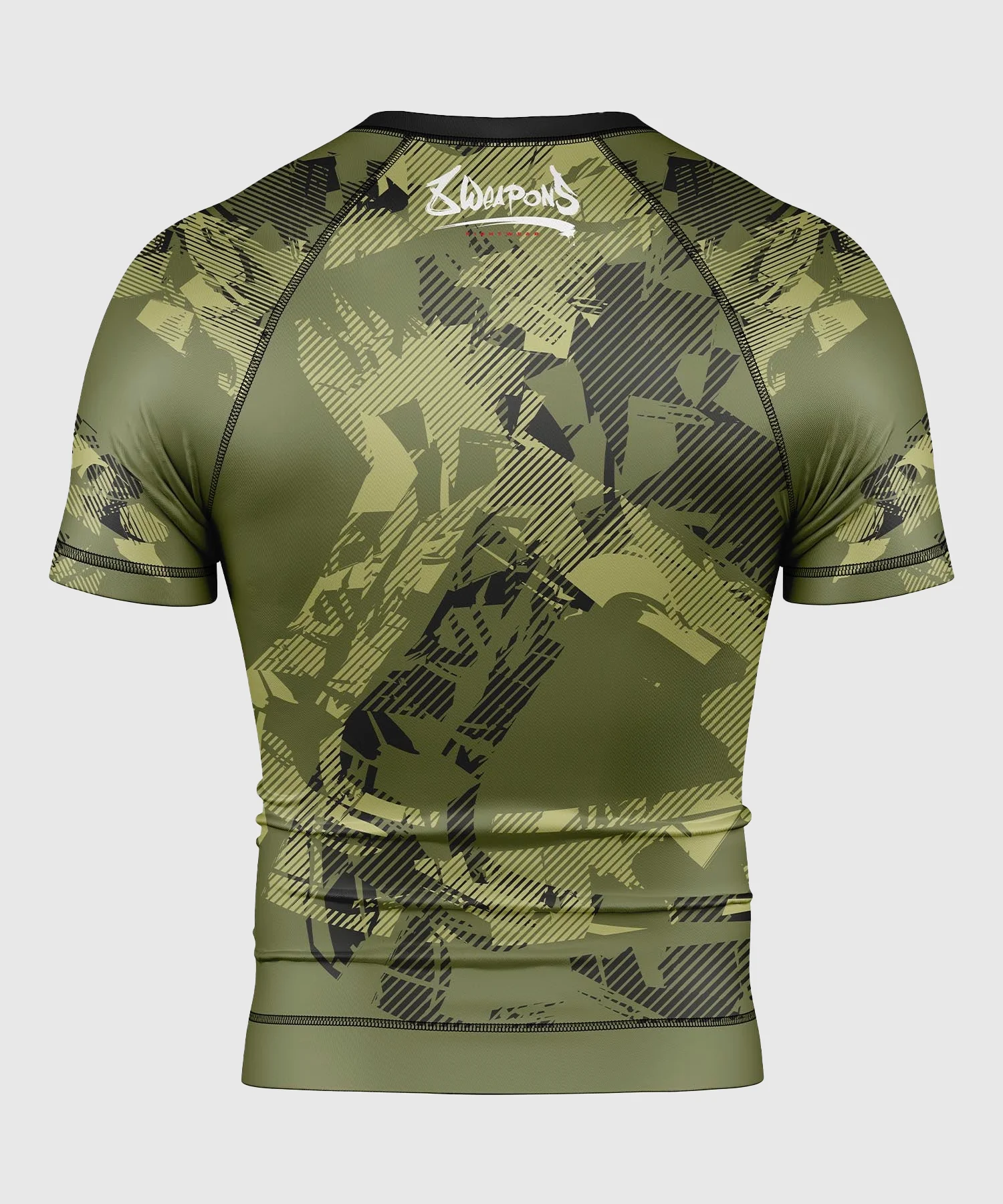 Rashguard À Manches Courtes 8 Weapons Hit 2.0 - Olive - Image 2