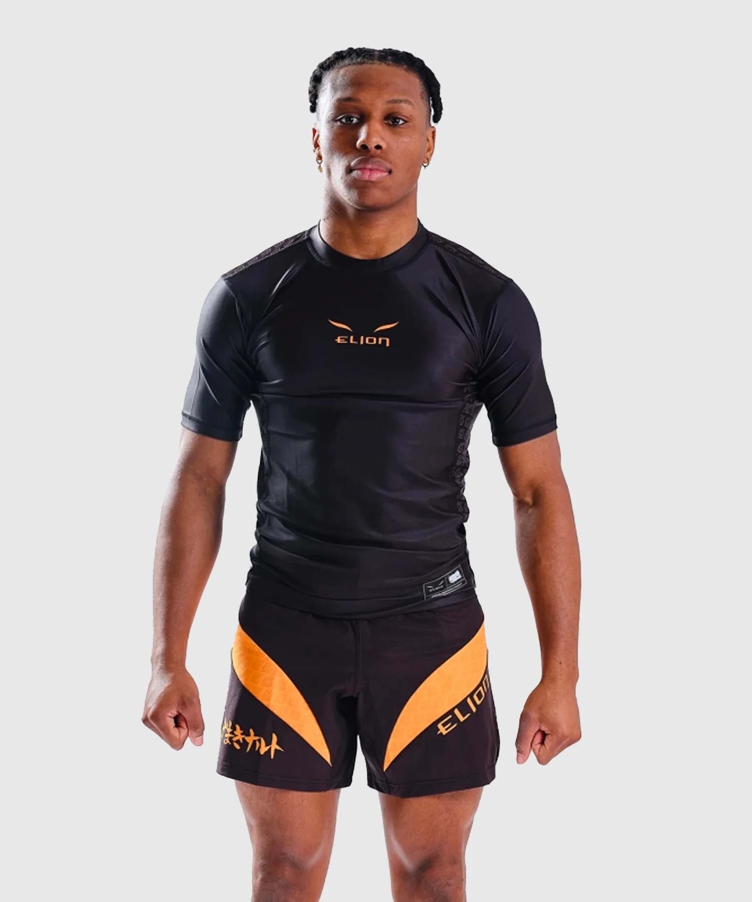 Rashguard À Manches Courtes Elion X Naruto - Naruto - Orange