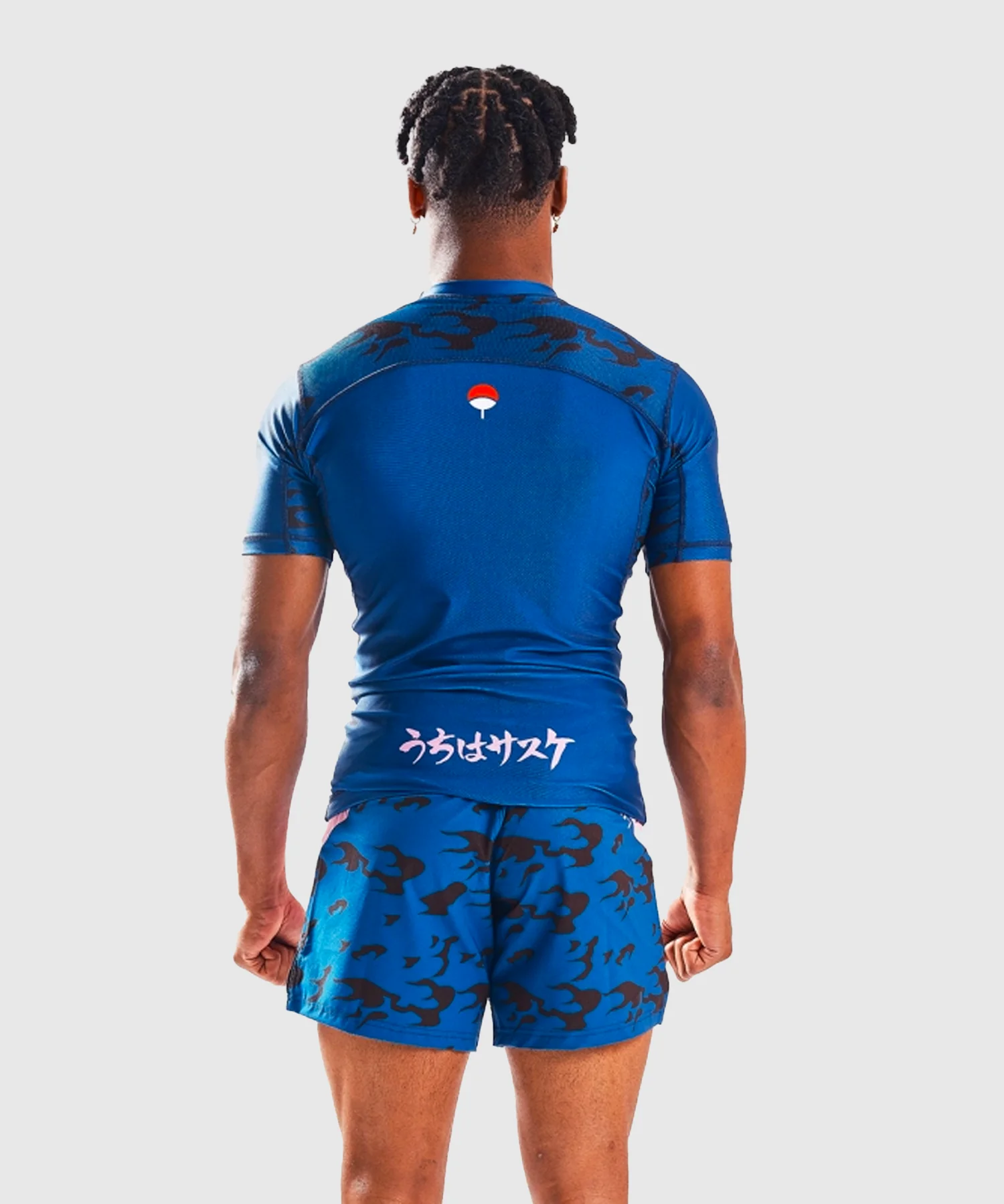 Rashguard À Manches Courtes Elion X Naruto - Sasuke - Bleu - Image 2