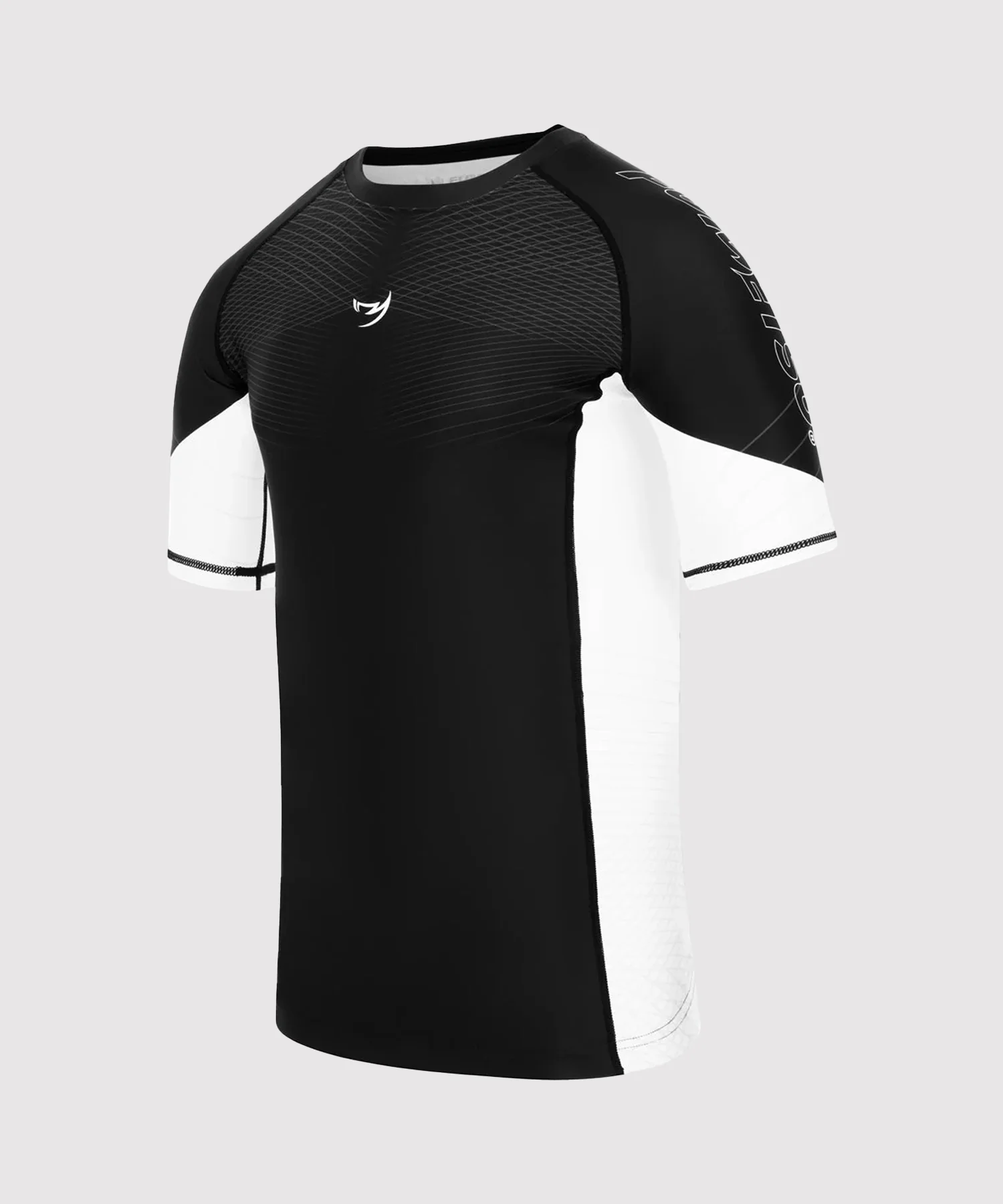 Rashguard À Manches Courtes Fumetsu Competitor Mk2 - Noir/Blanc - Image 2