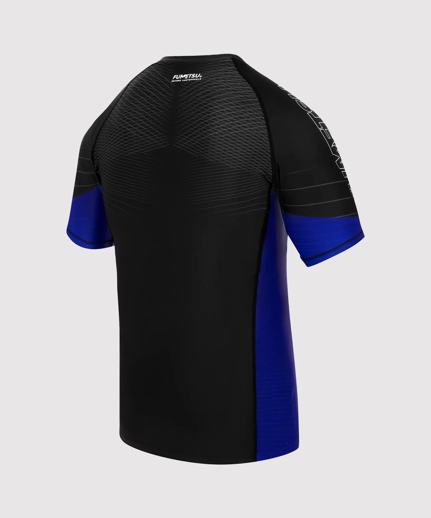 Rashguard À Manches Courtes Fumetsu Competitor Mk2 - Noir/Bleu - Image 4