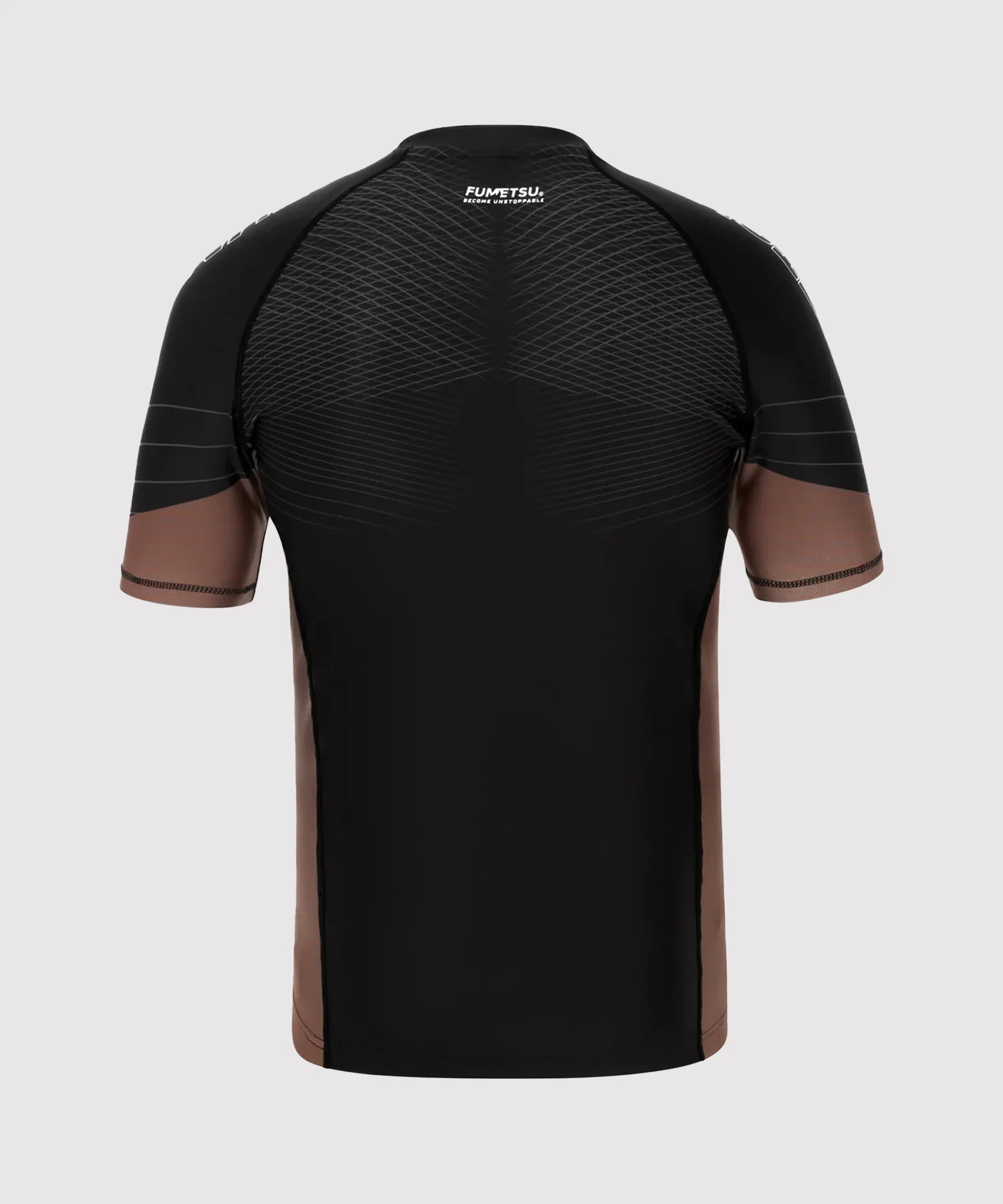 Rashguard À Manches Courtes Fumetsu Competitor Mk2 - Noir/Marron - Image 3
