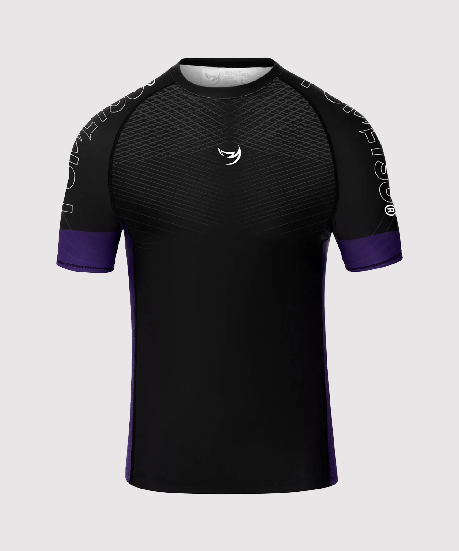 Rashguard À Manches Courtes Fumetsu Competitor Mk2 - Noir/Violet
