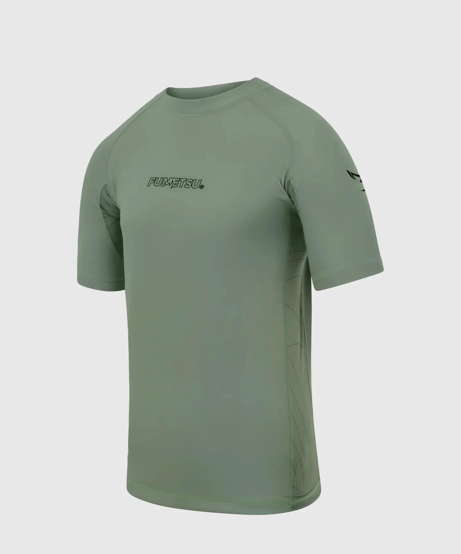 Rashguard À Manches Courtes Fumetsu Icon - Olive - Image 3