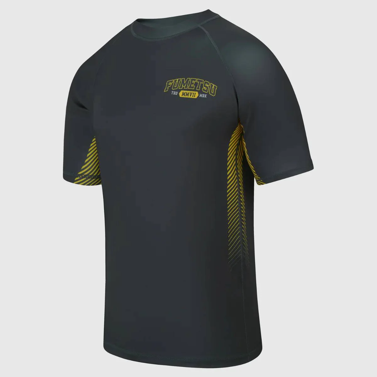 Rashguard À Manches Courtes Fumetsu Varsity - Gris - Image 3