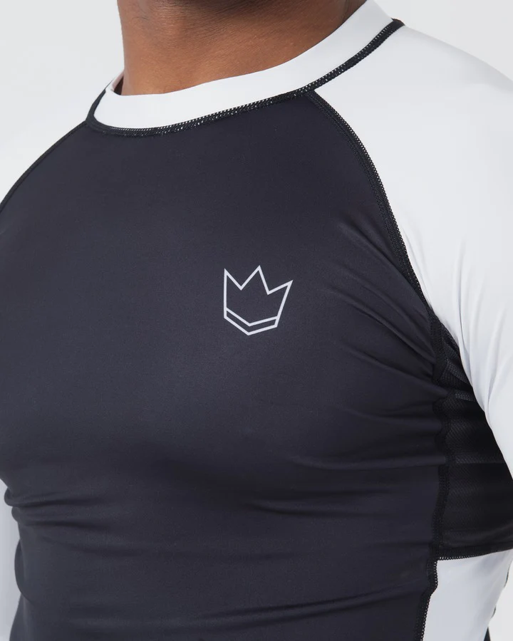 Rashguard À Manches Longues Kingz Ranked Performance V2 - Blanc - Image 7