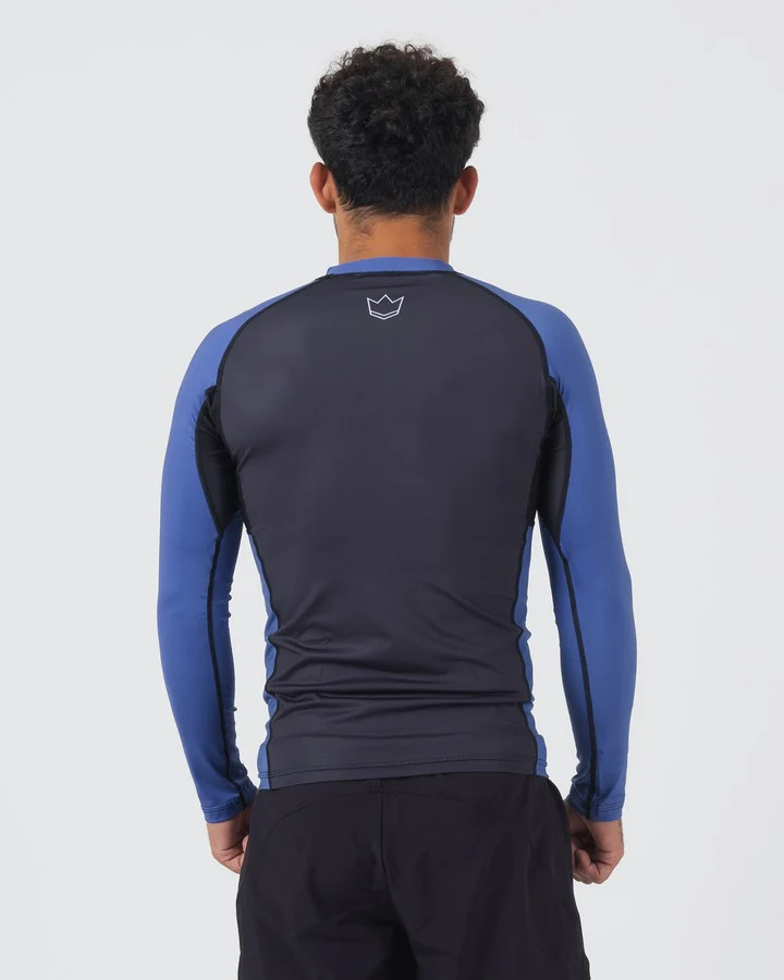 Rashguard À Manches Longues Kingz Ranked Performance V2 - Bleu - Image 4