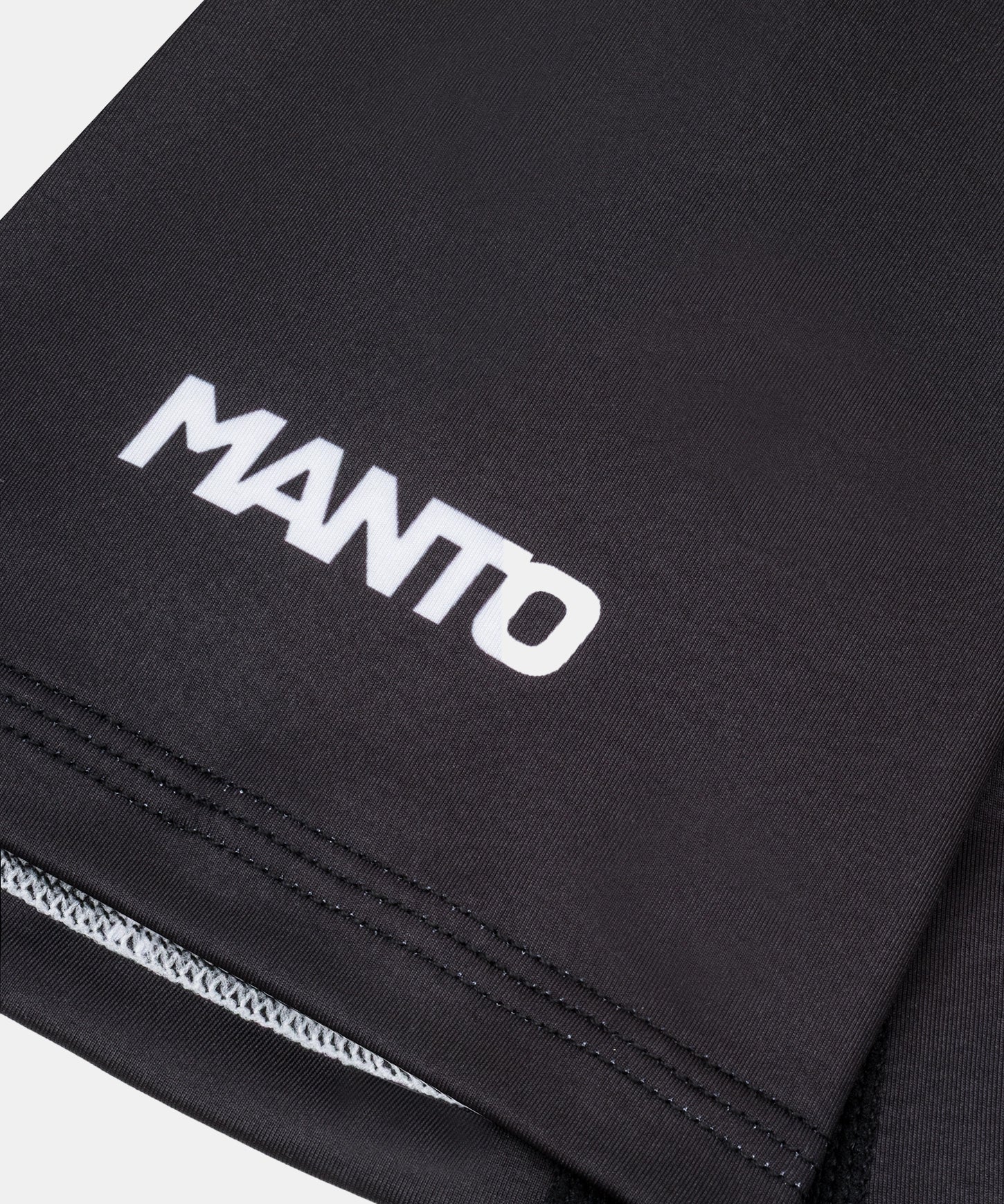 Rashguard À Manches Courtes Manto Logo - Noir - Image 4