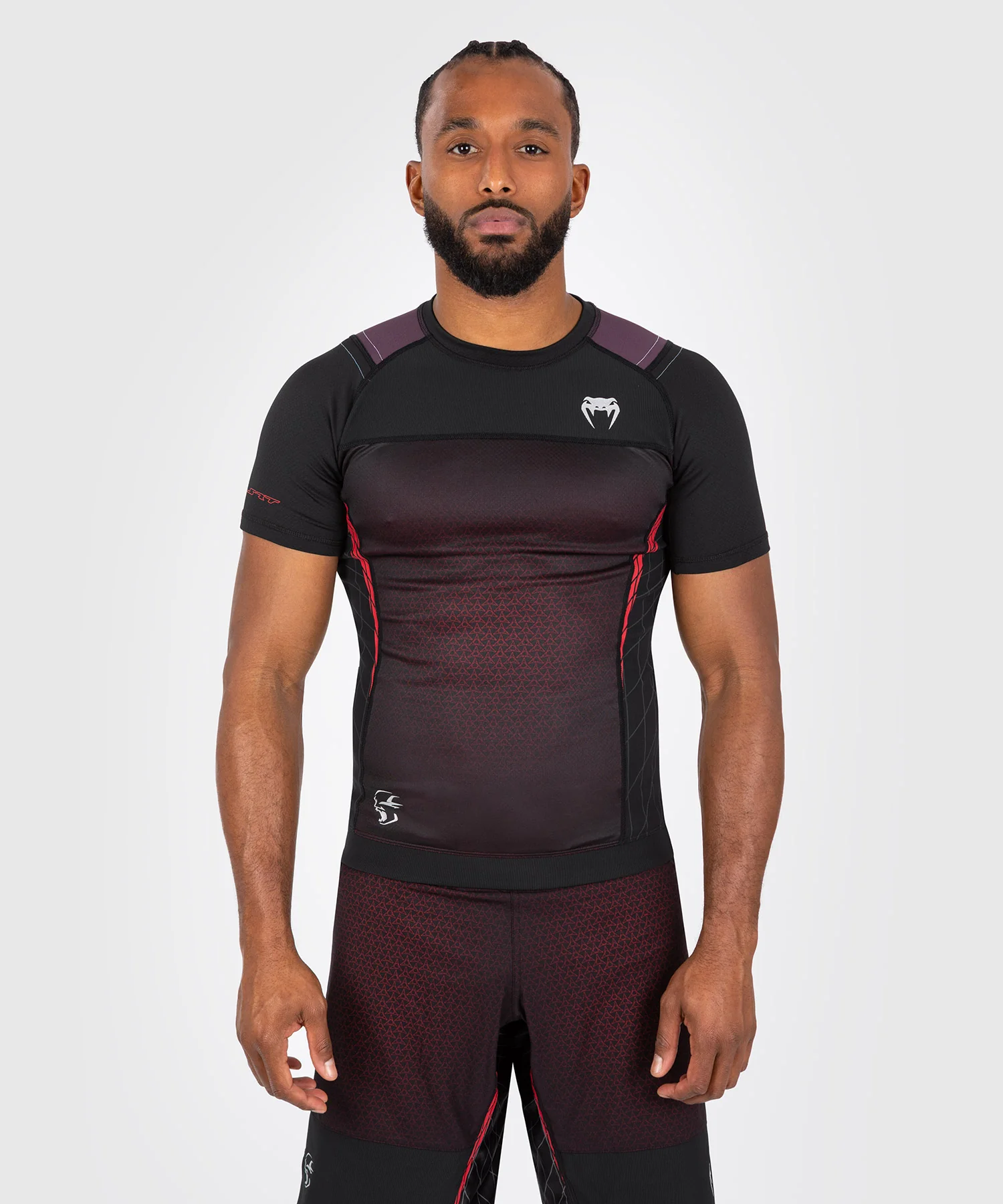 Rashguard à manches courtes pour hommes Venum x Dodge Banshee - Noir - Image 4