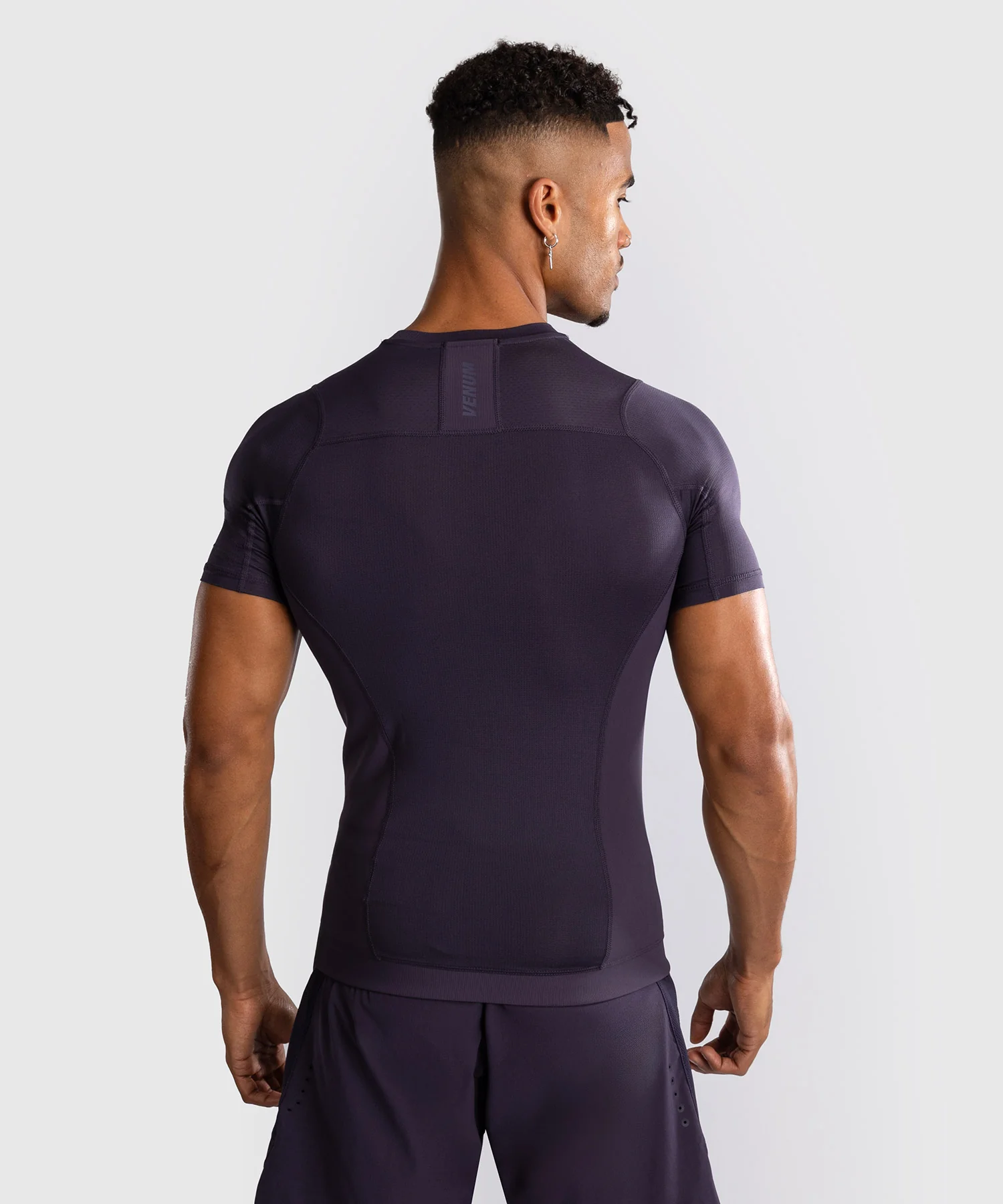 Rashguard à Manches Courtes Venum G-Fit Air pour Hommes - Violet Intense - Image 3