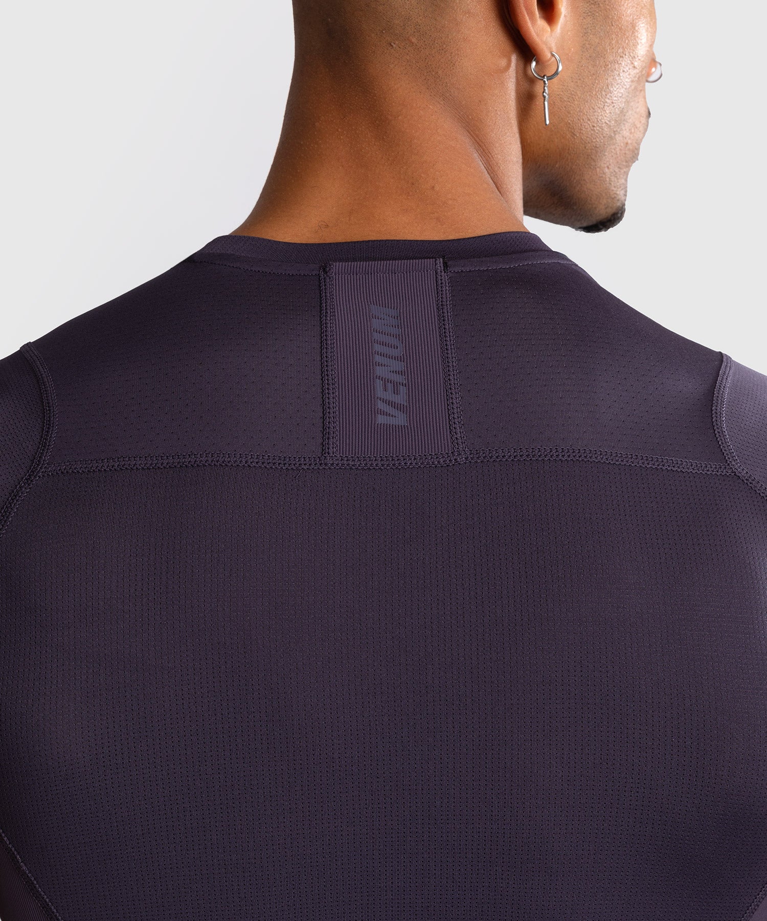 Rashguard à Manches Courtes Venum G-Fit Air pour Hommes - Violet Intense - Image 5