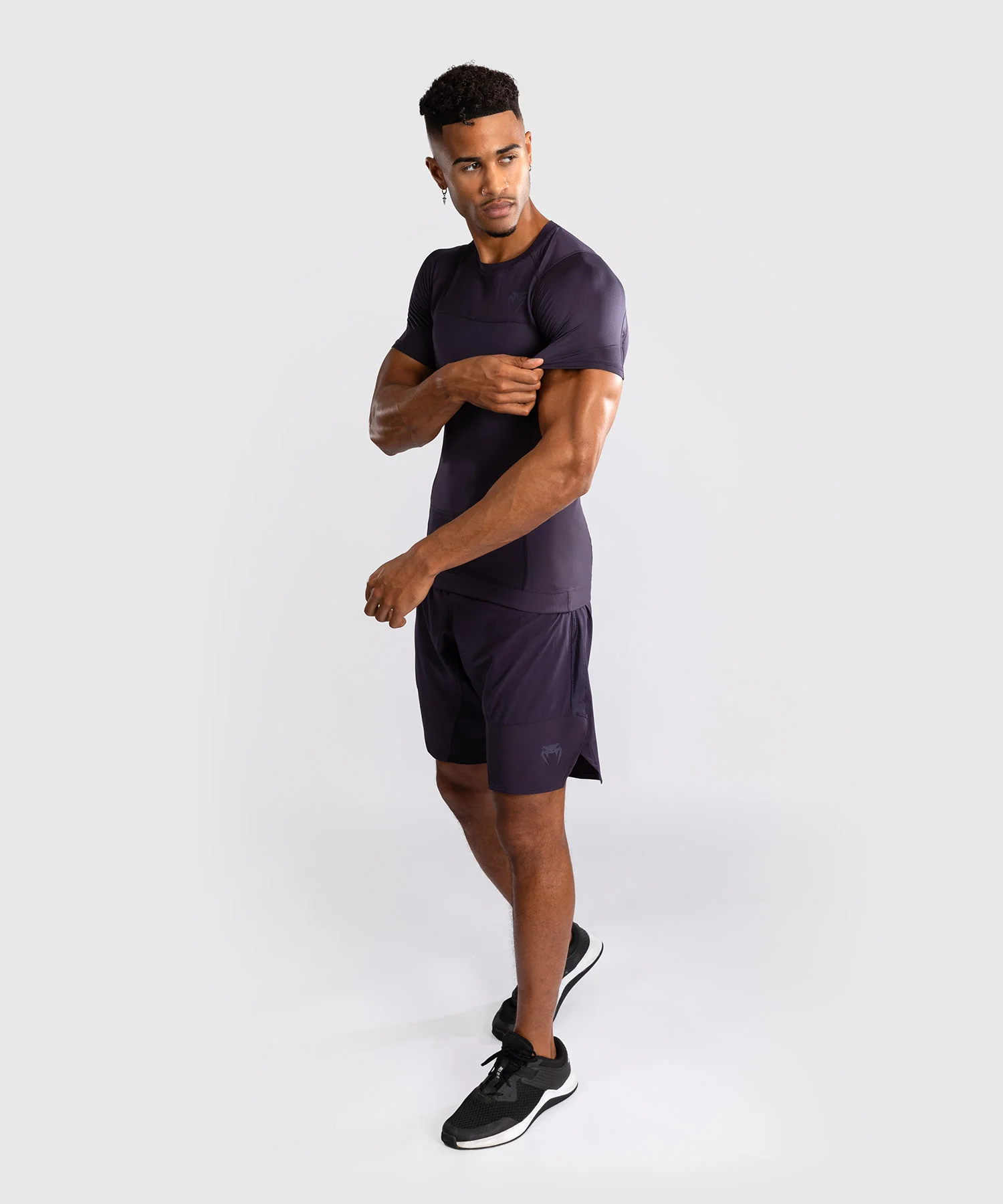Rashguard à Manches Courtes Venum G-Fit Air pour Hommes - Violet Intense - Image 6
