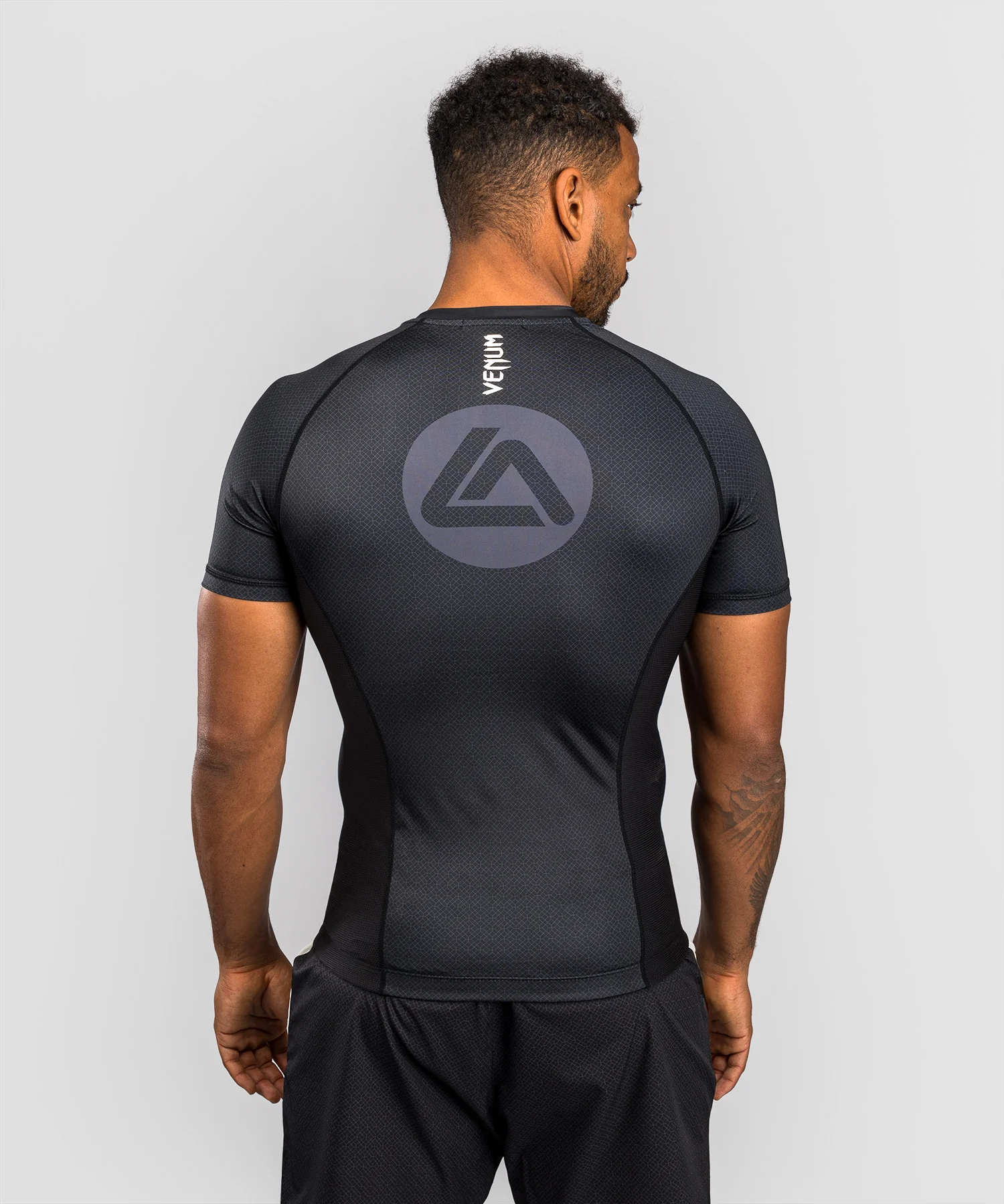 Rashguard à Manches Courtes Venum x Roger Gracie Academy - Noir - Image 3