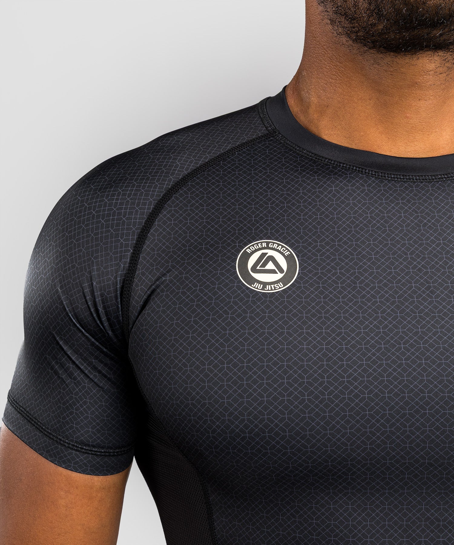 Rashguard à Manches Courtes Venum x Roger Gracie Academy - Noir - Image 7