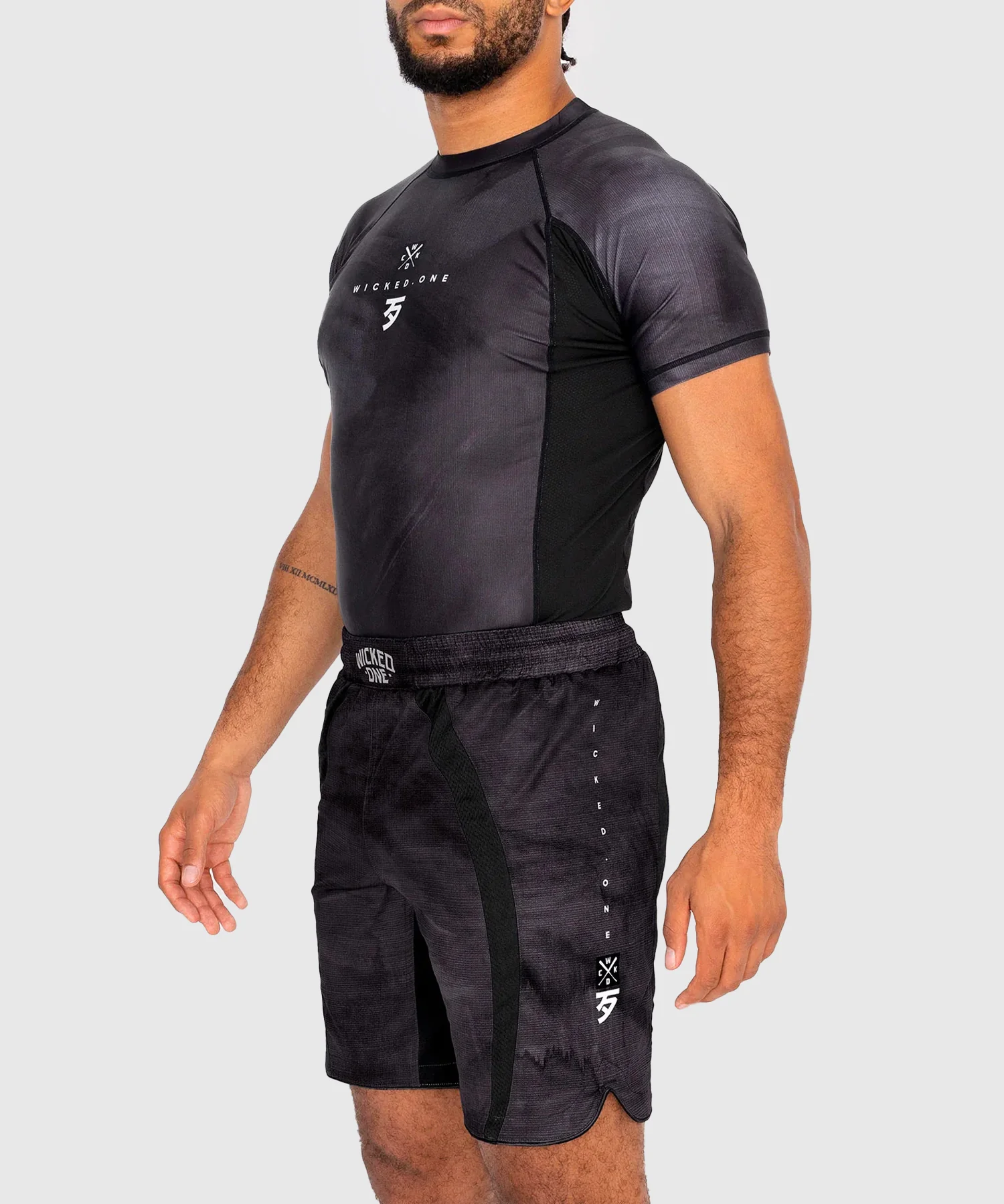 Rashguard À Manches Courtes Wicked One Contest - Noir - Image 2