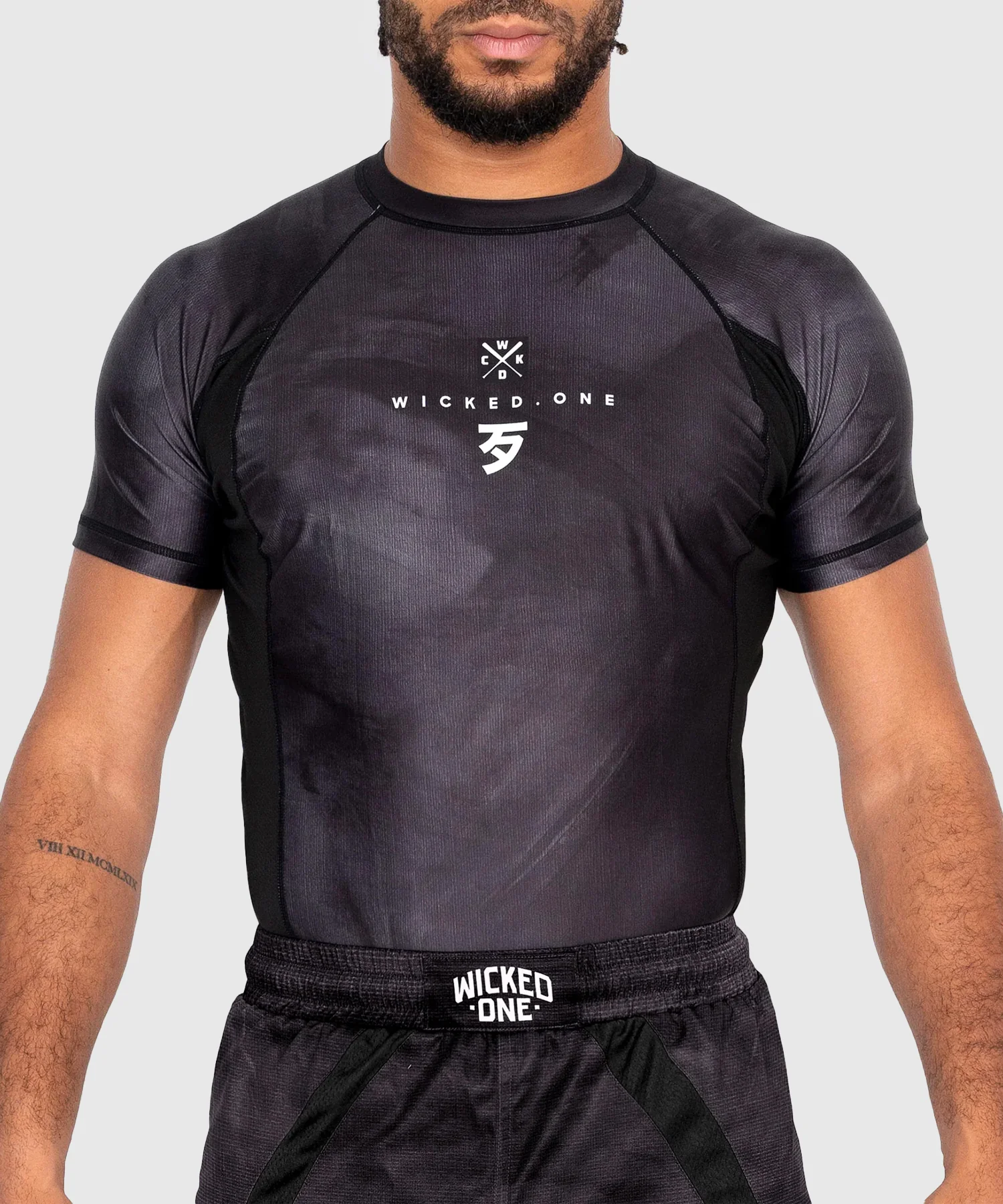Rashguard À Manches Courtes Wicked One Contest - Noir - Image 3