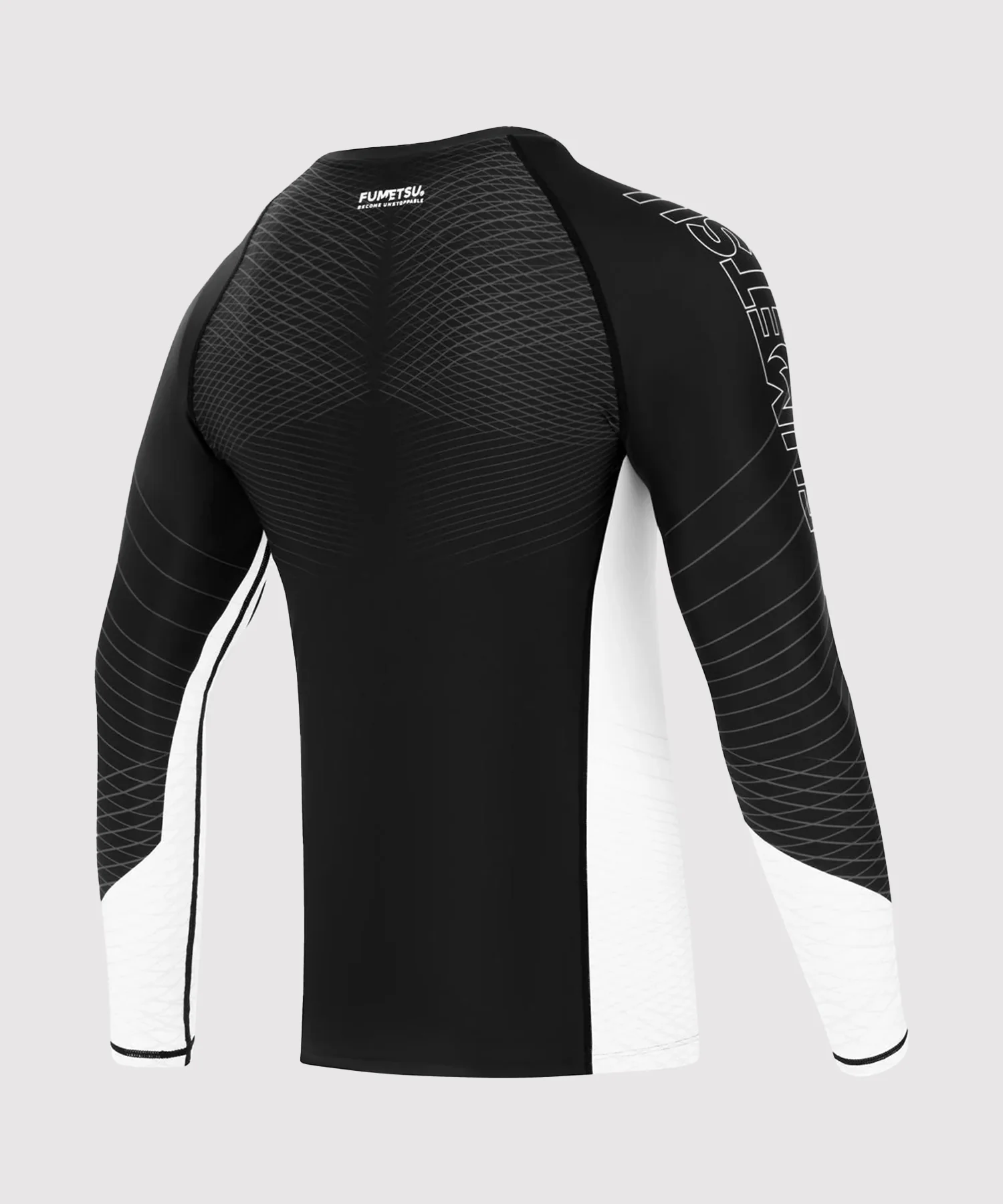 Rashguard À Manches Longues Fumetsu Competitor Mk2 - Noir/Blanc - Image 4