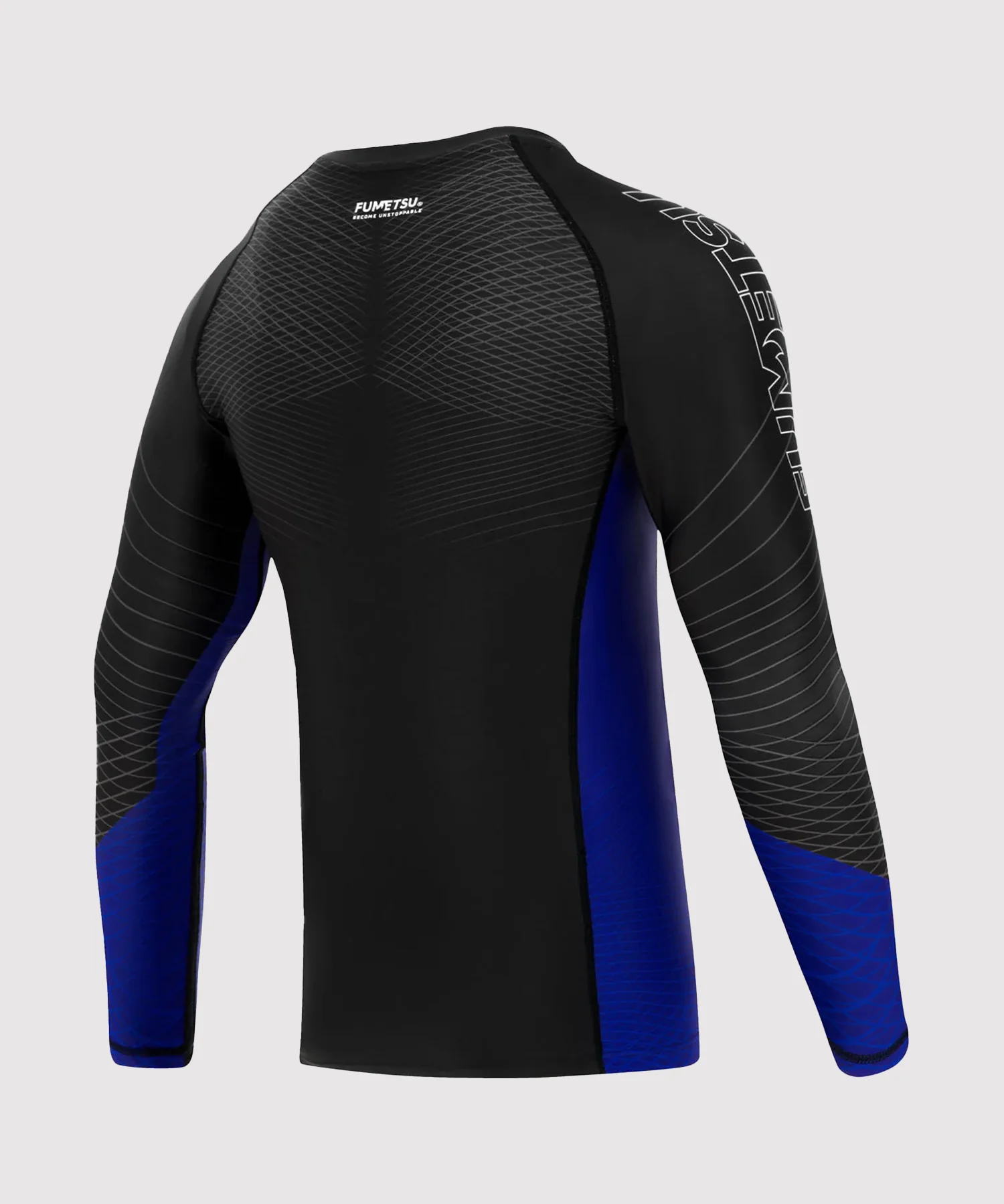 Rashguard À Manches Longues Fumetsu Competitor Mk2 - Noir/Bleu - Image 4