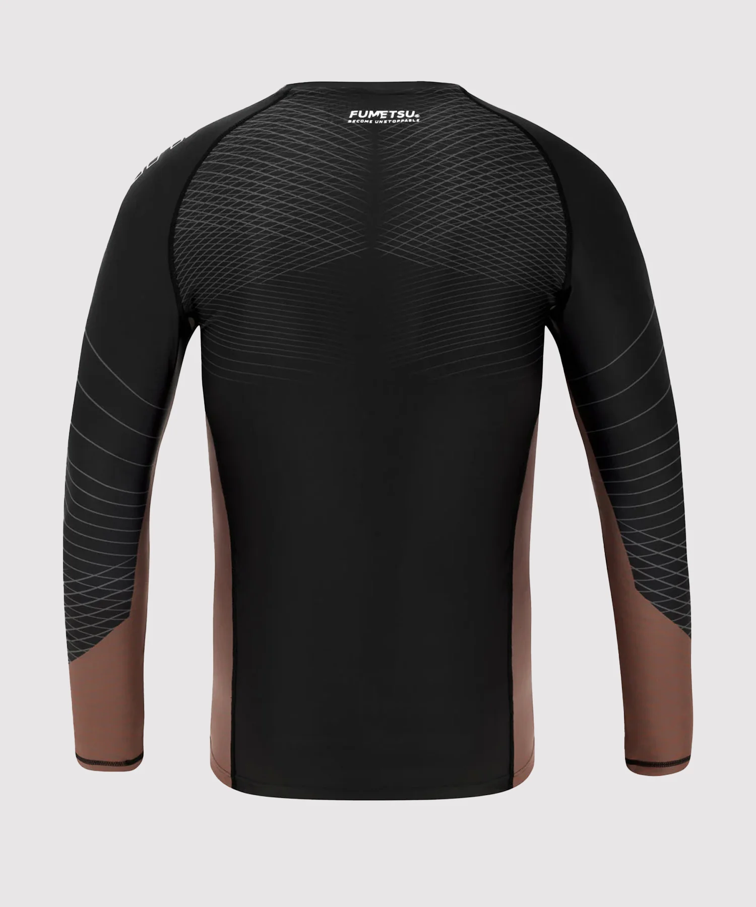 Rashguard À Manches Longues Fumetsu Competitor Mk2 - Noir/Marron - Image 3