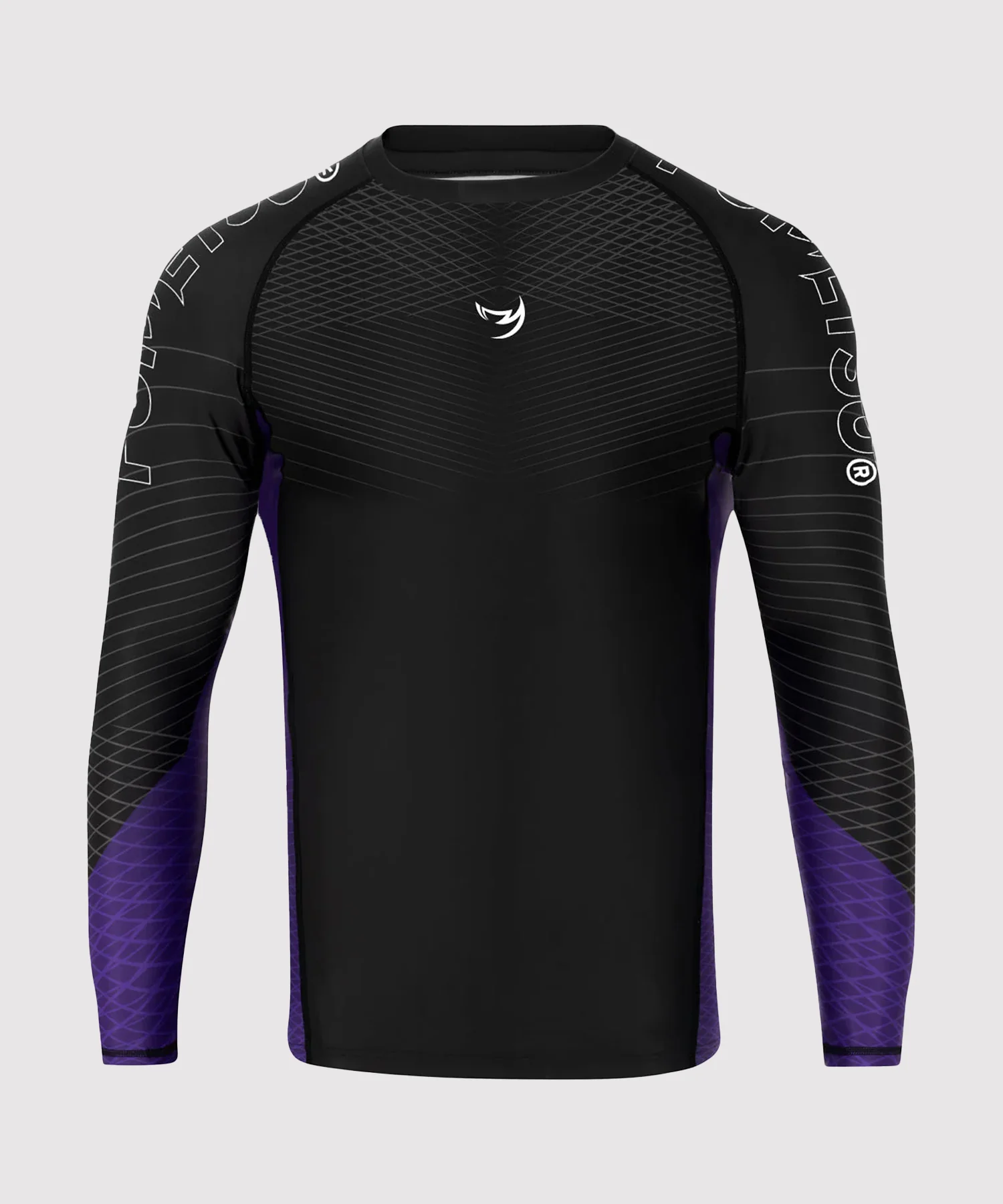 Rashguard À Manches Longues Fumetsu Competitor Mk2 - Noir/Violet