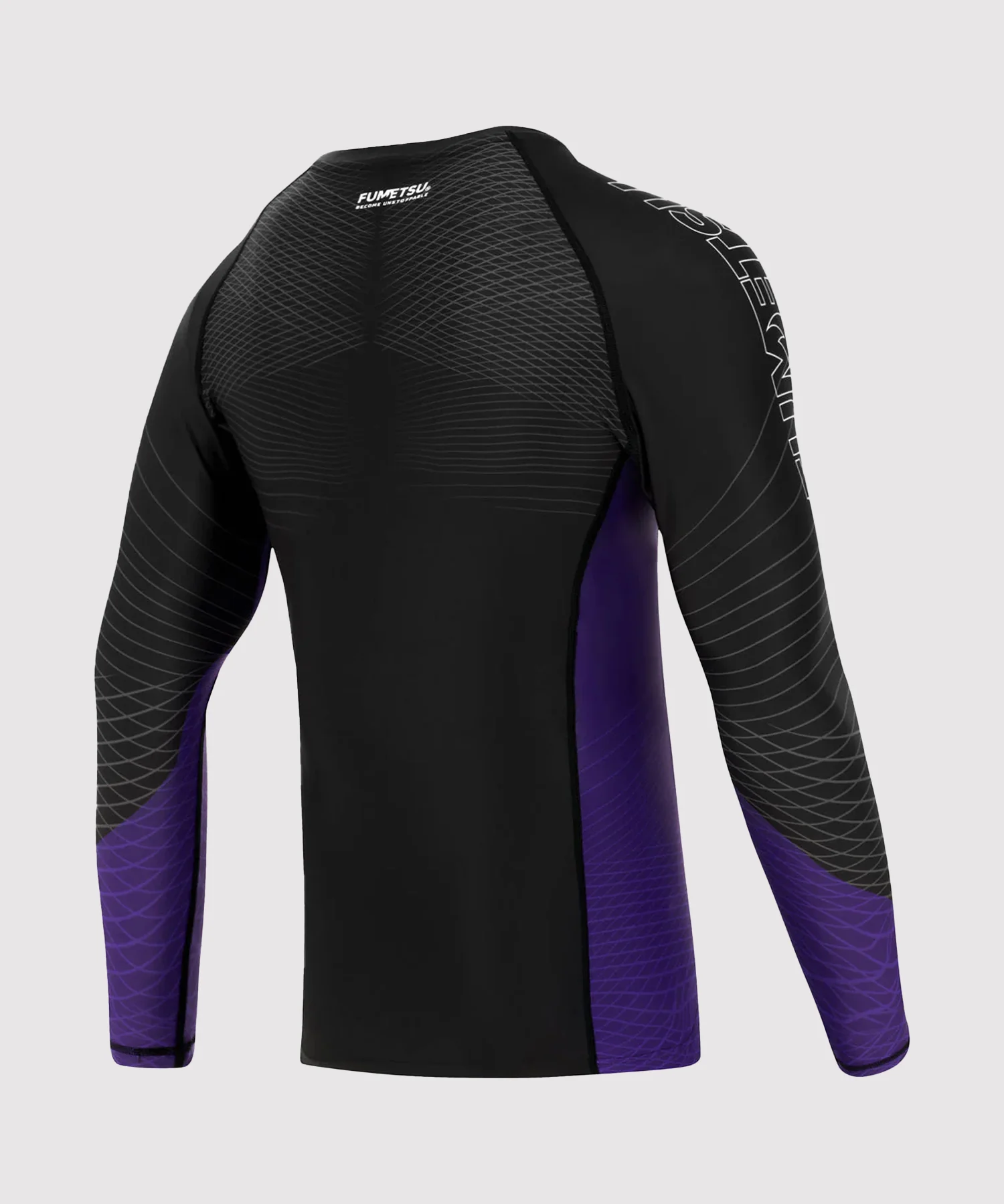 Rashguard À Manches Longues Fumetsu Competitor Mk2 - Noir/Violet - Image 4
