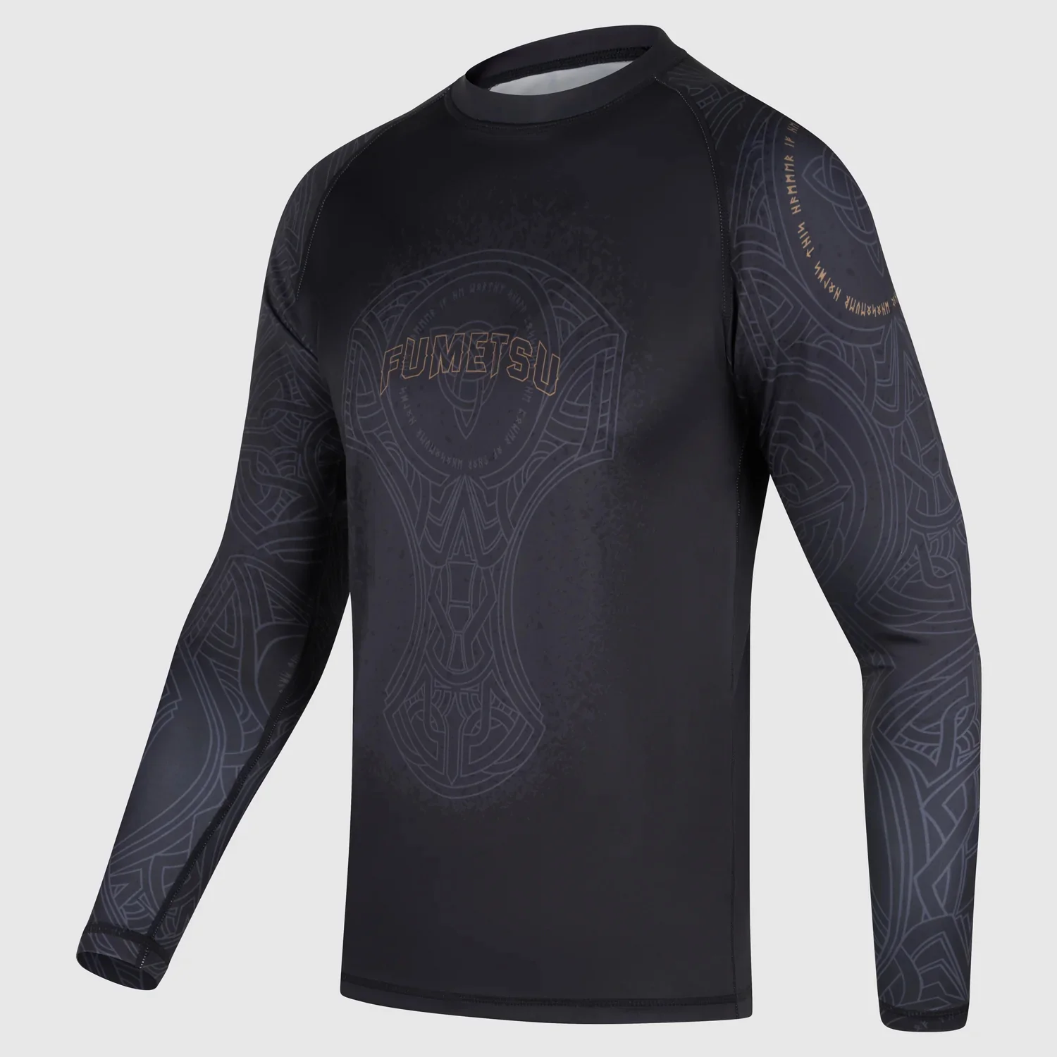 Rashguard À Manches Longues Fumetsu Mjolnir - Noir/Bronze