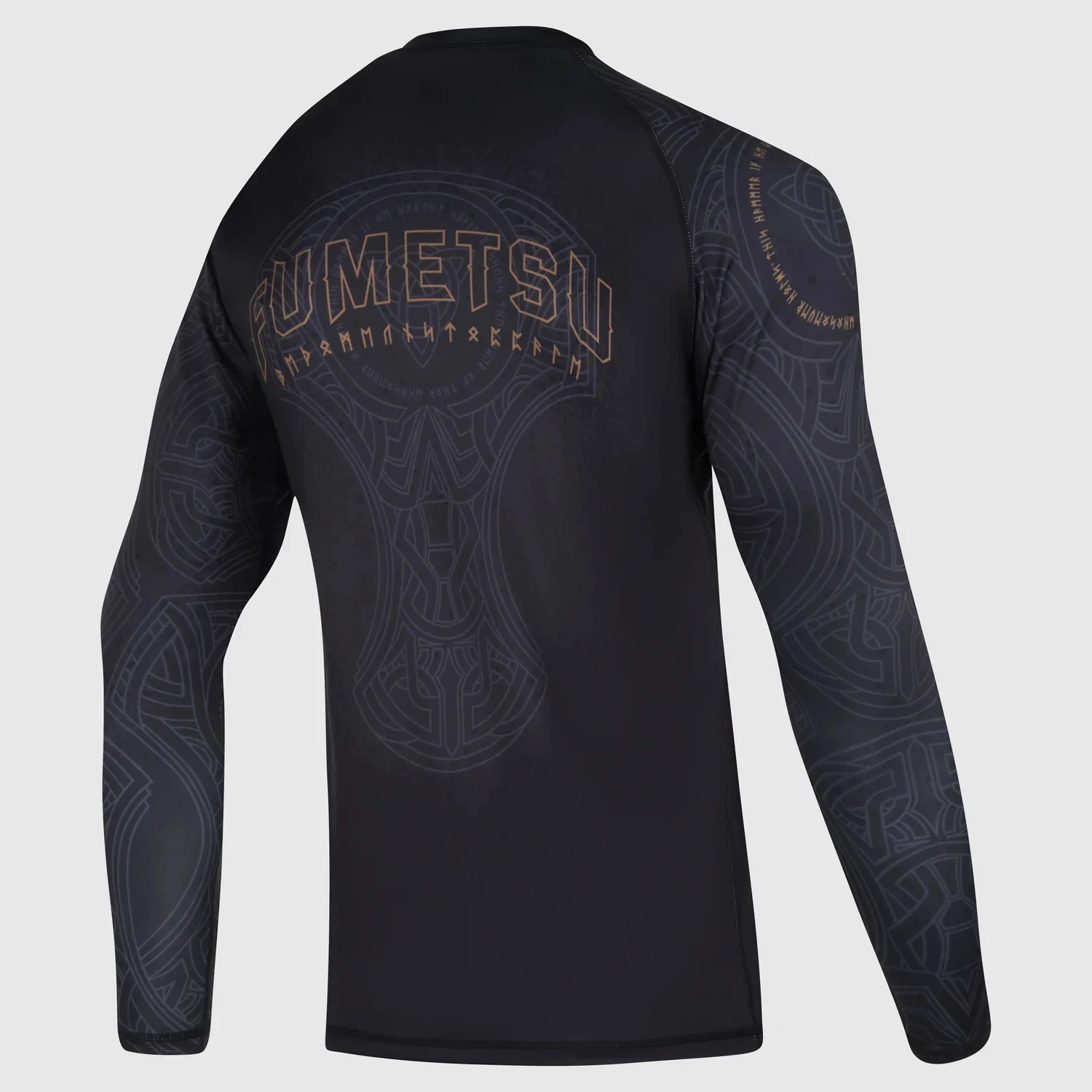 Rashguard À Manches Longues Fumetsu Mjolnir - Noir/Bronze - Image 3