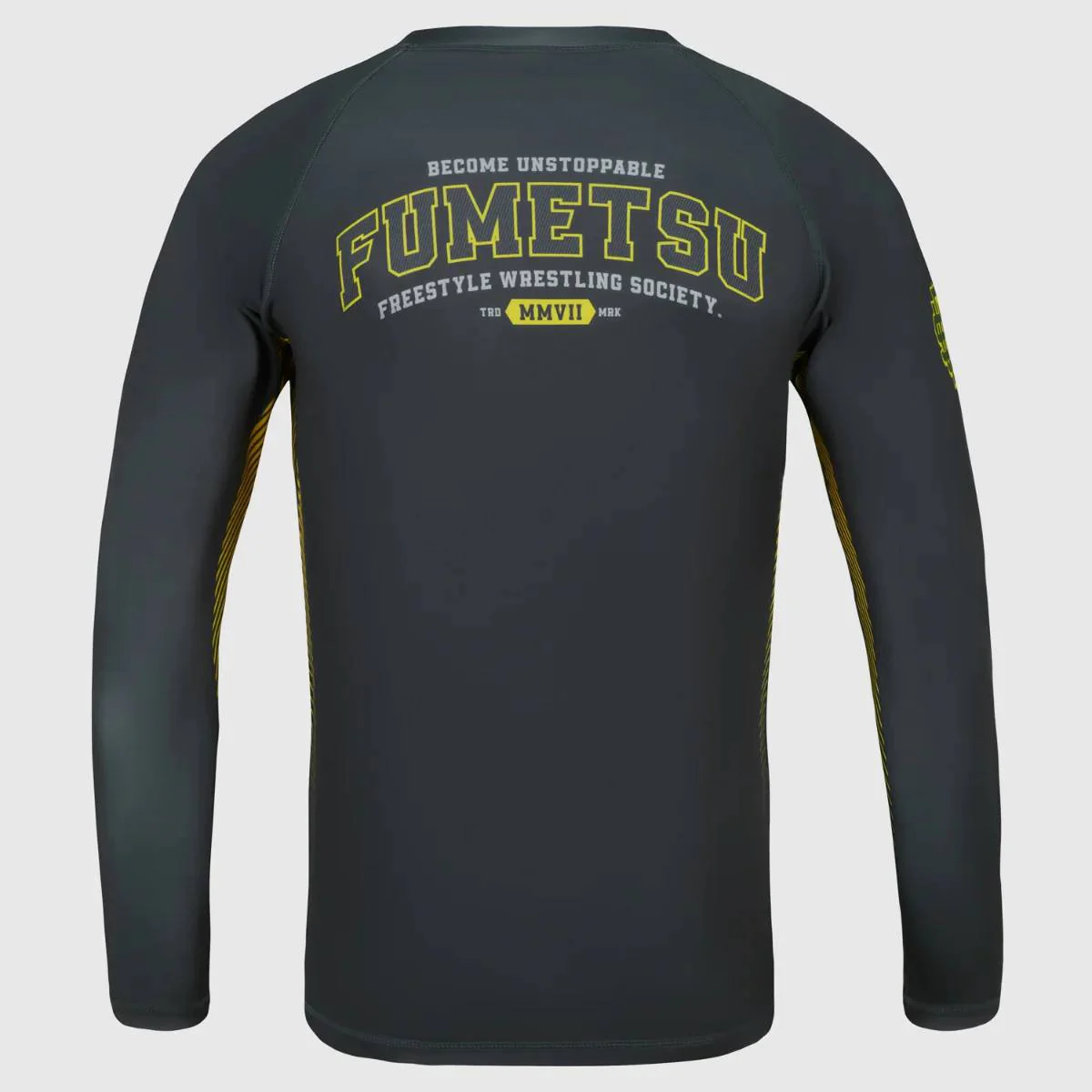 Rashguard À Manches Longues Fumetsu Varsity - Gris - Image 2