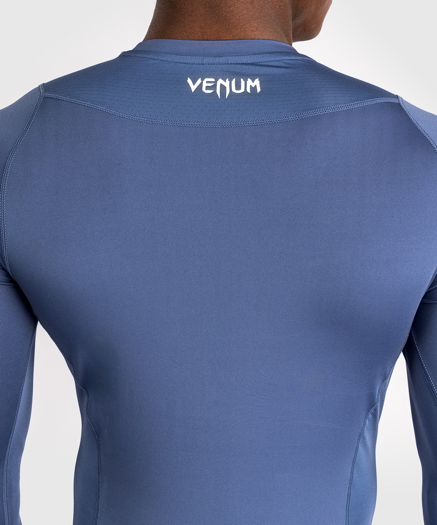 Rashguard à Manches Longues pour Hommes Venum Attack - Bleu marine - Image 5