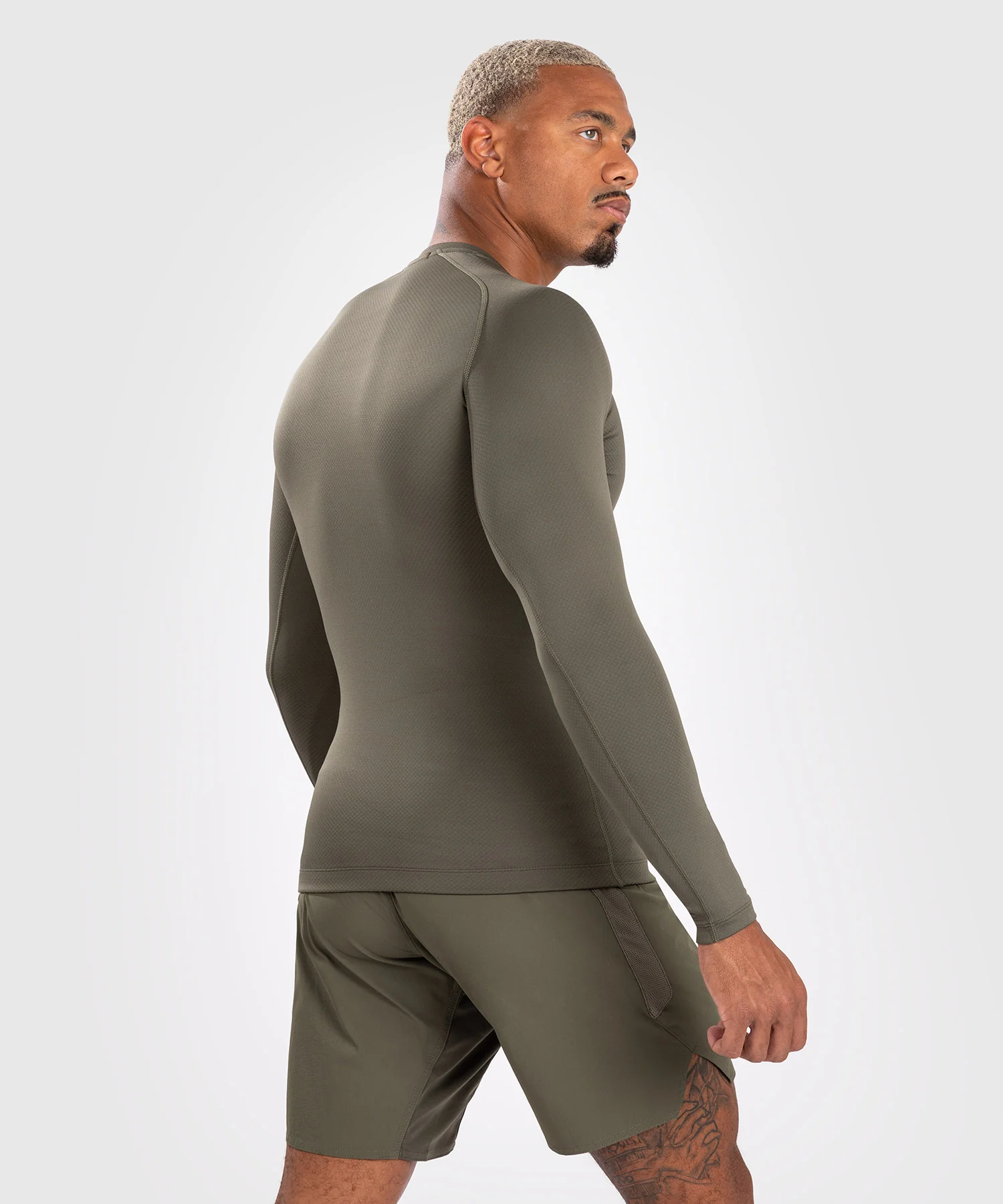 Rashguard à manches longues pour hommes Venum Contender - Kaki - Image 5