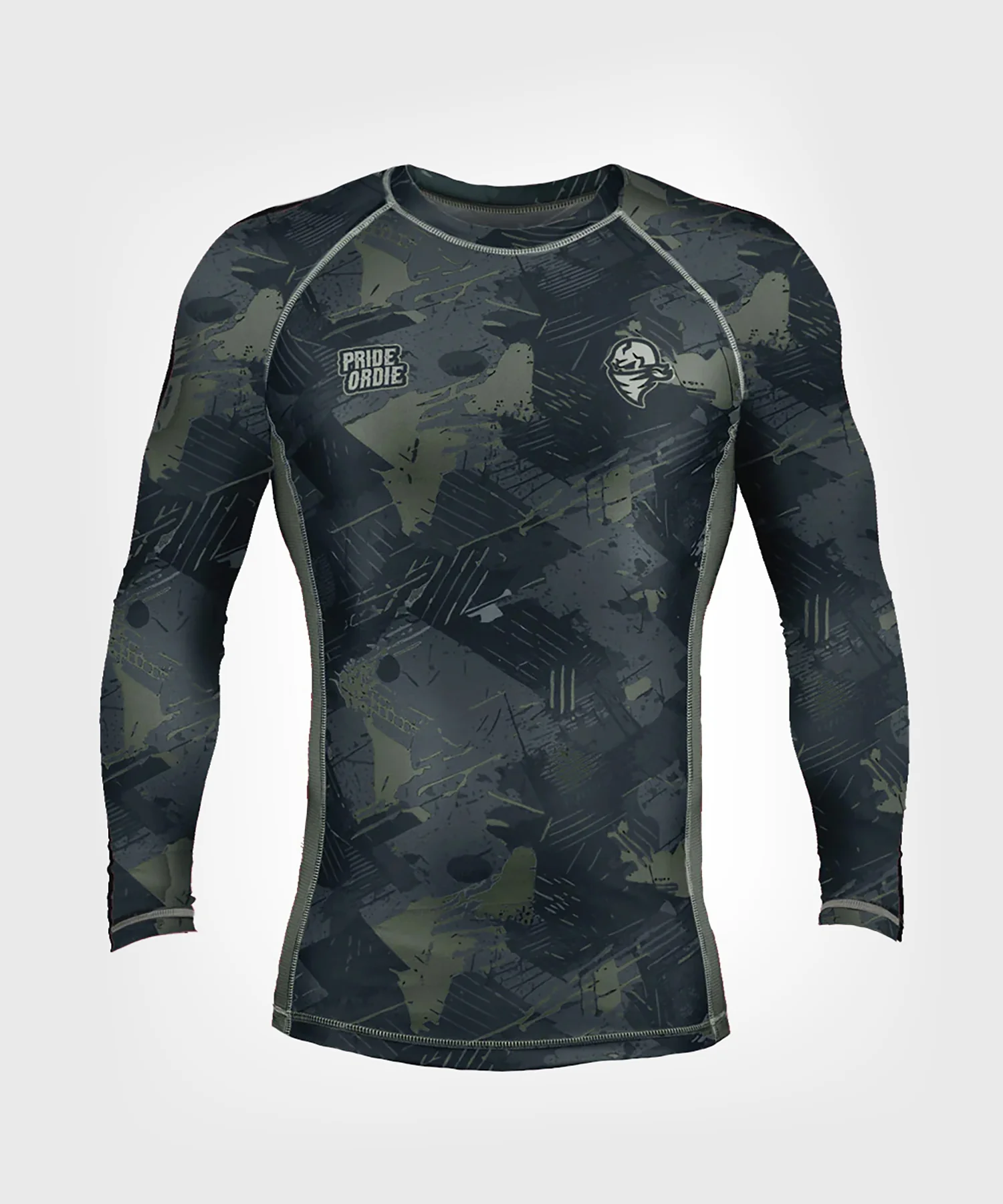 Rashguard À Manches Longues Pride Or Die Shadow - Noir