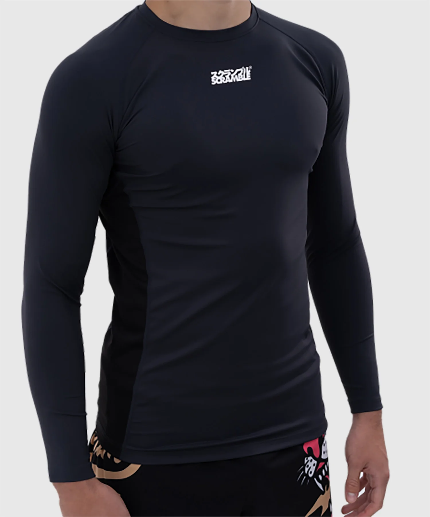 Rashguard À Manches Longues Scramble Shinobi - Bleu Marine - Image 6