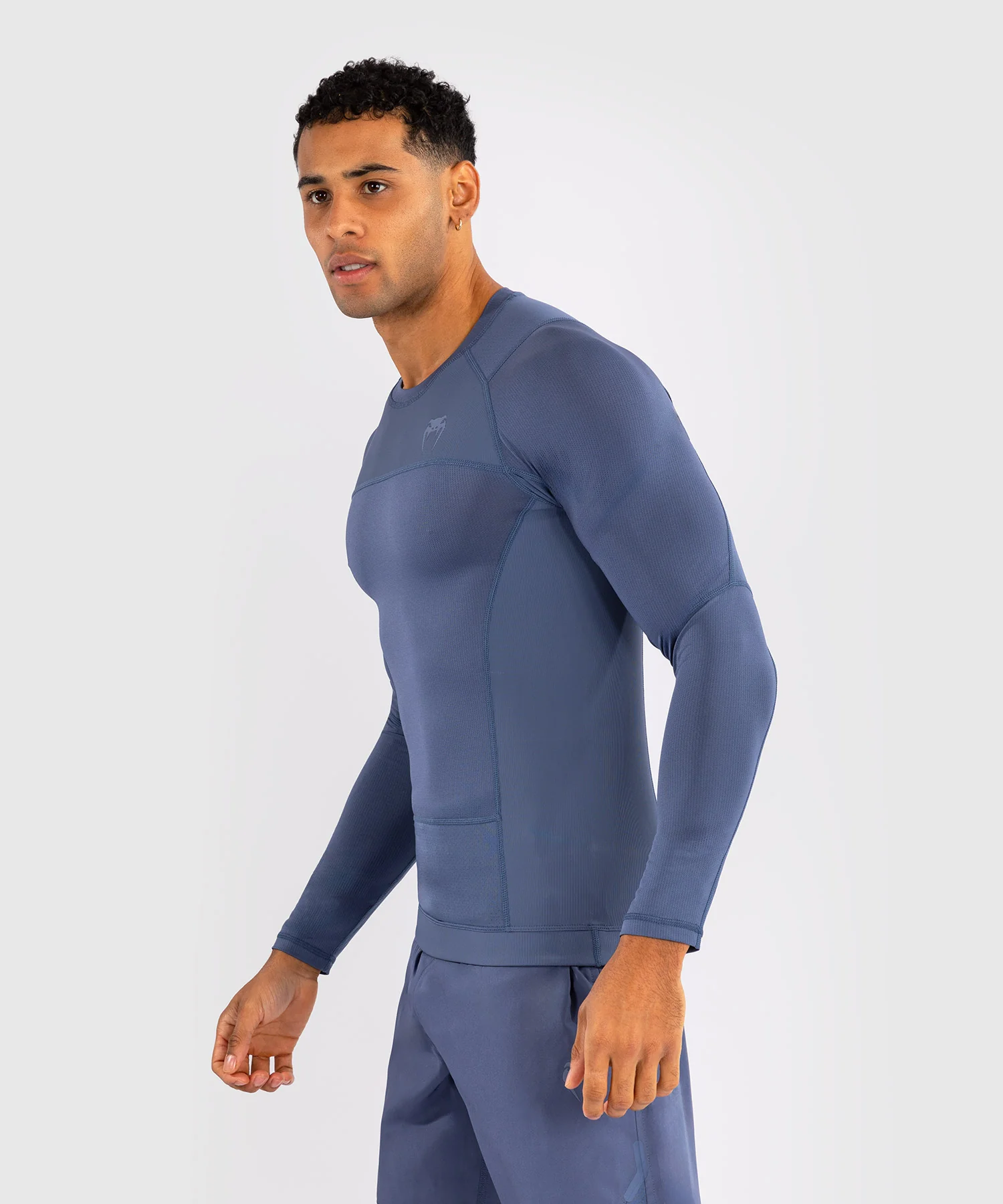 Rashguard à Manches Longues Venum G-Fit Air pour Hommes - Bleu Brumeux - Image 2