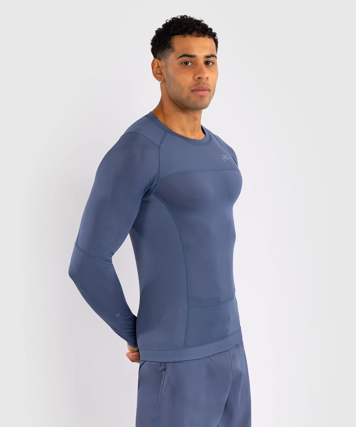 Rashguard à Manches Longues Venum G-Fit Air pour Hommes - Bleu Brumeux - Image 3
