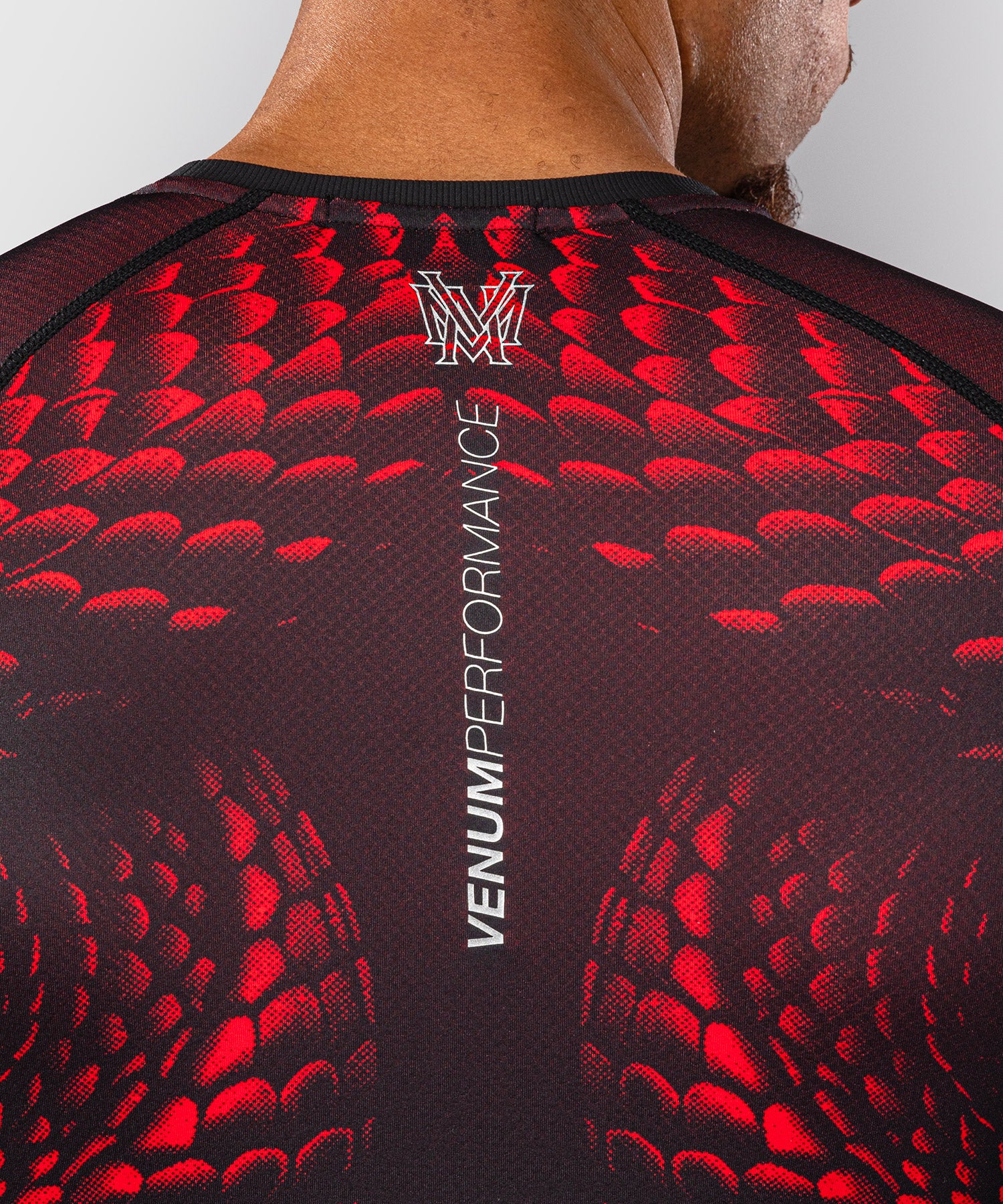 Rashguard à Manches Longues Venum Matupa - Noir/Rouge/Argent - Image 5