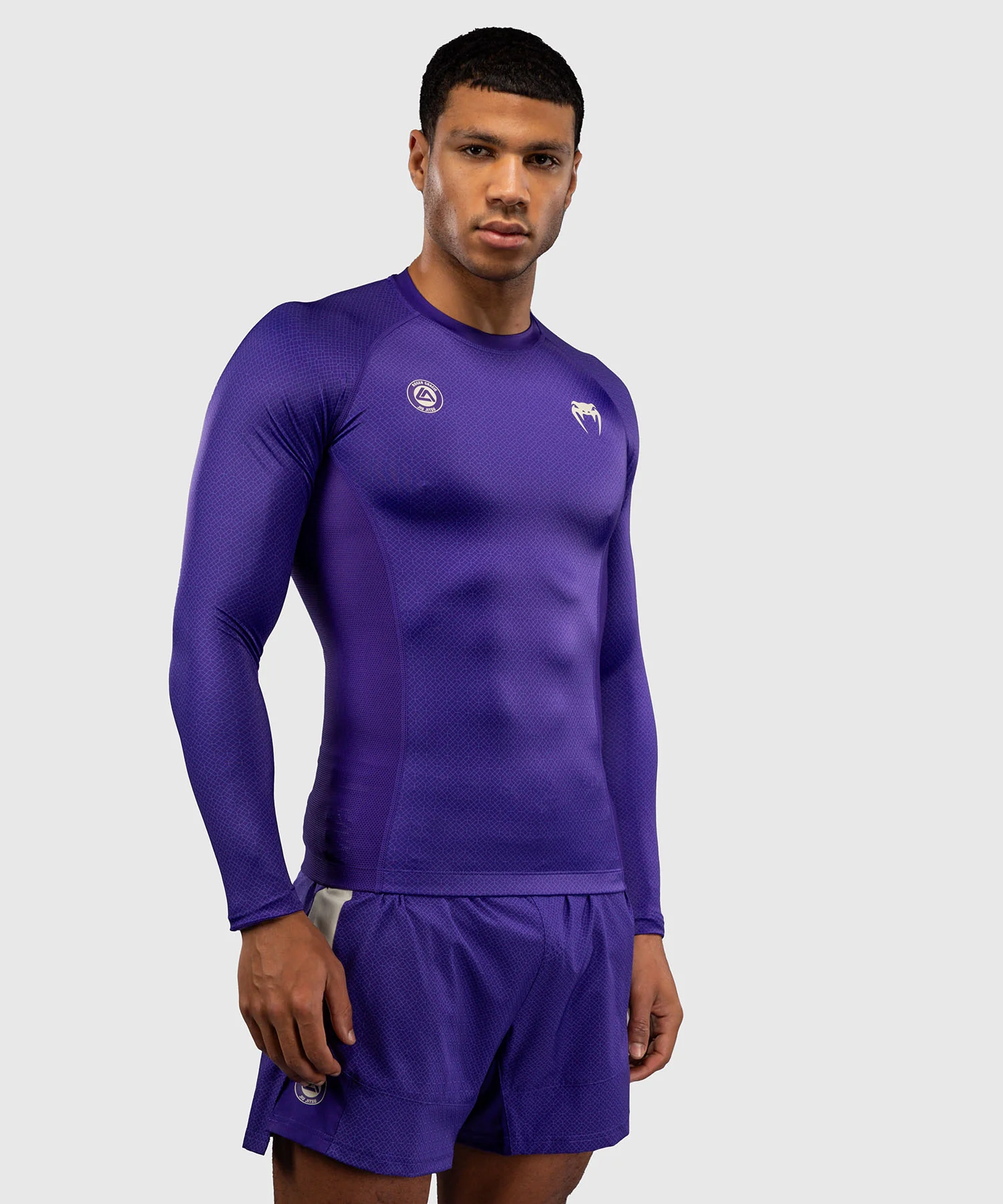 Rashguard à Manches Longues Venum x Roger Gracie Academy - Violet - Image 2