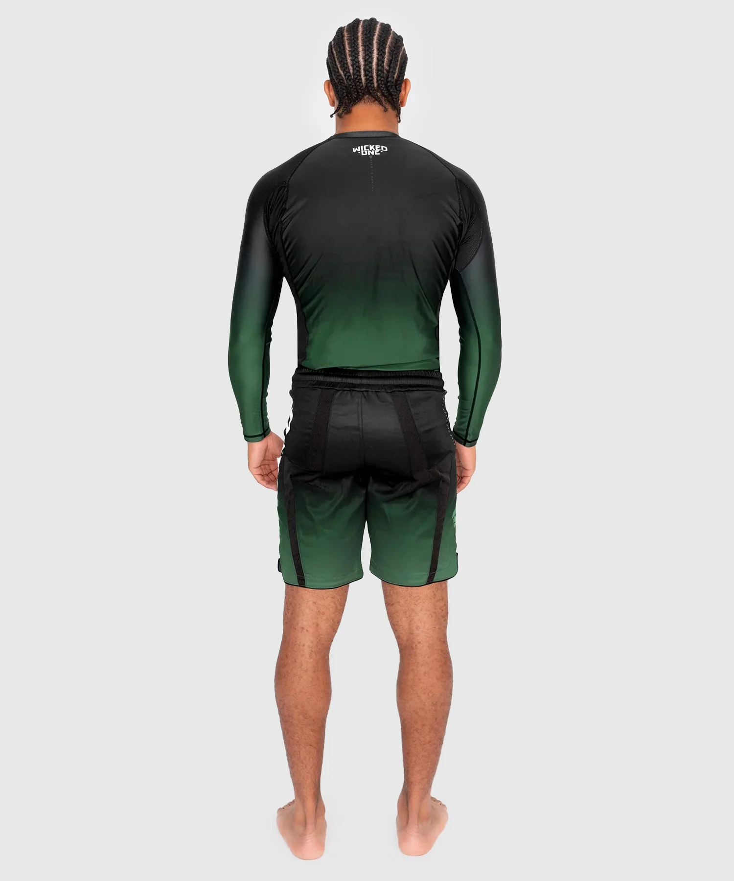 Rashguard À Manches Longues Wicked One Ghost - Noir/Kaki - Image 5