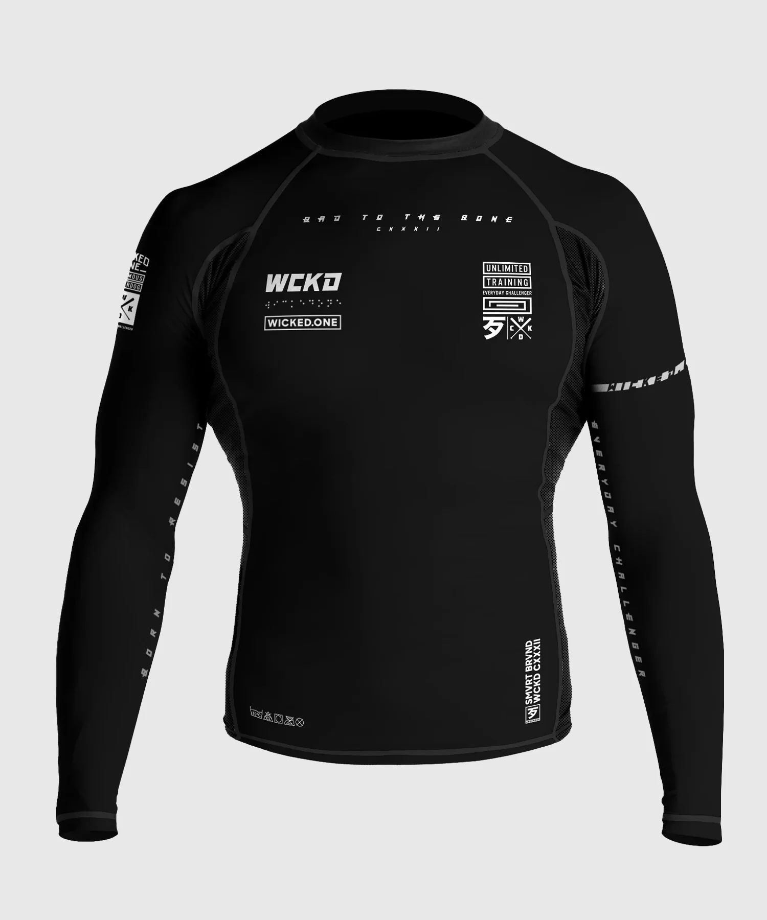 Rashguard À Manches Longues Wicked One Track - Noir - Image 6