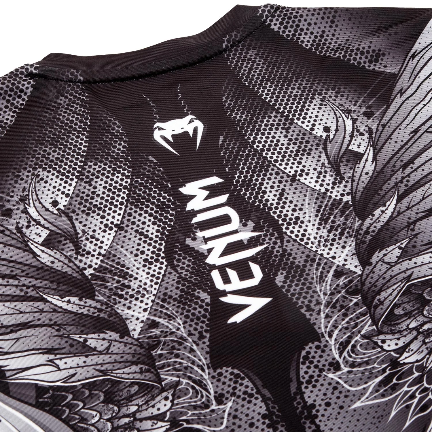 Rashguard Femme Venum Phoenix - Manches Longues - Noir/Blanc - Image 5