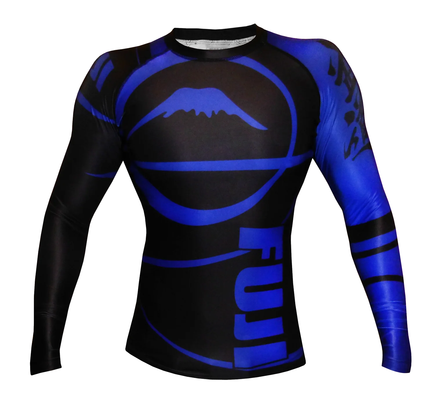 Rashguard Fuji Sports Freestyle IBJJF Ranked Manches Longues - Bleu