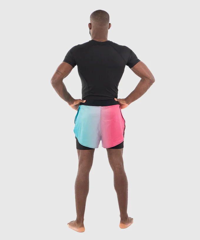 Rashguard Manches Courtes Metal Boxe Performance Miami - Noir - Image 3