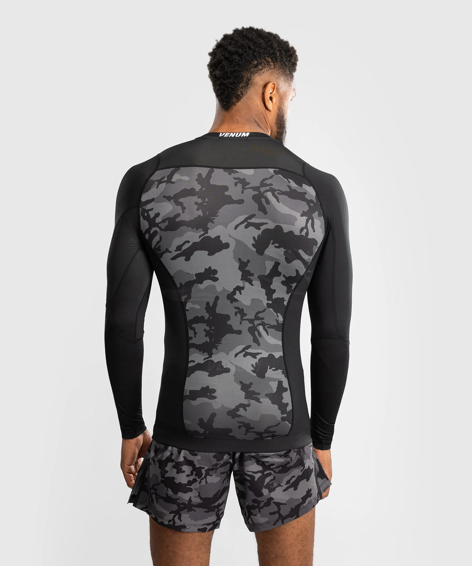 Rashguard manches longues Venum x Polaris - Noir/Gris - Image 3