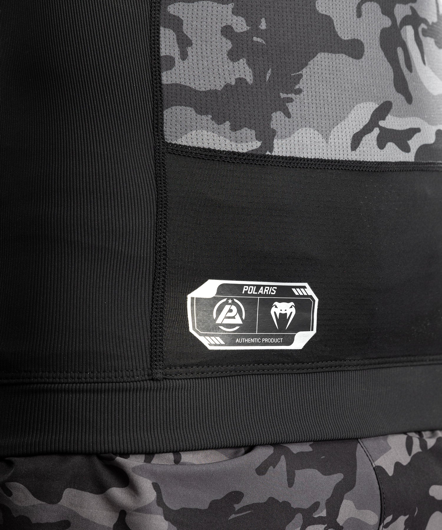 Rashguard manches longues Venum x Polaris - Noir/Gris - Image 8